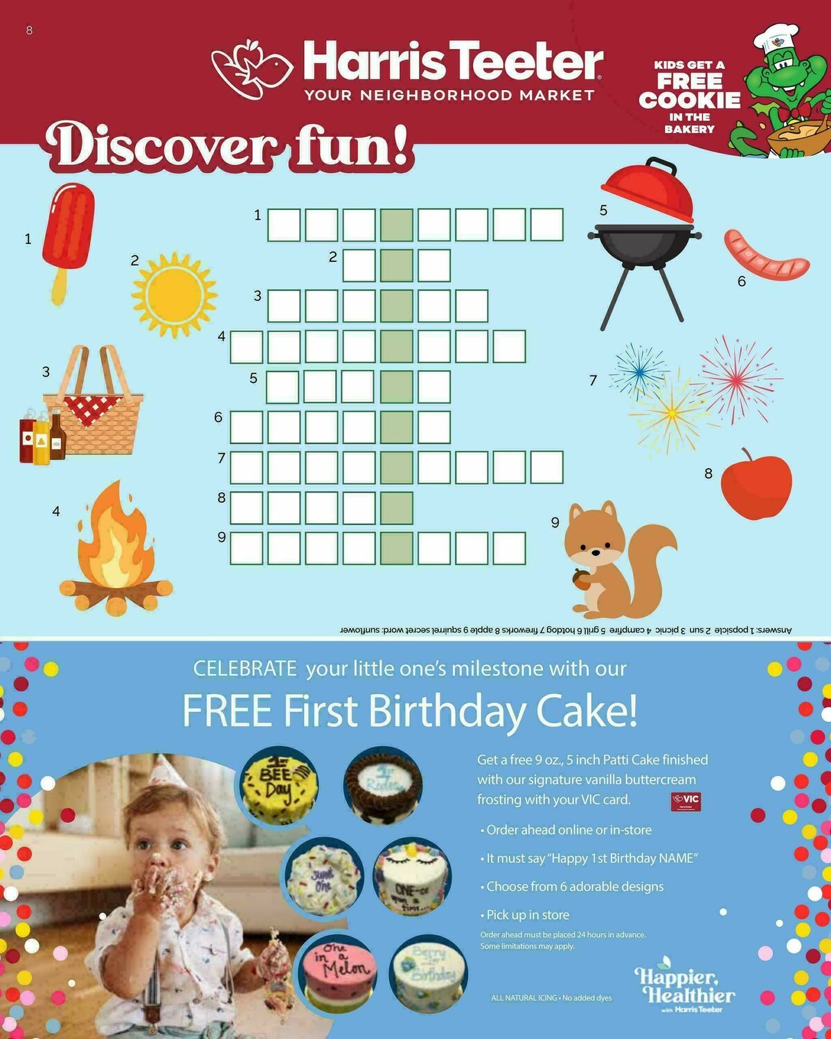 Harris Teeter August Issue Weekly Ad from August 12