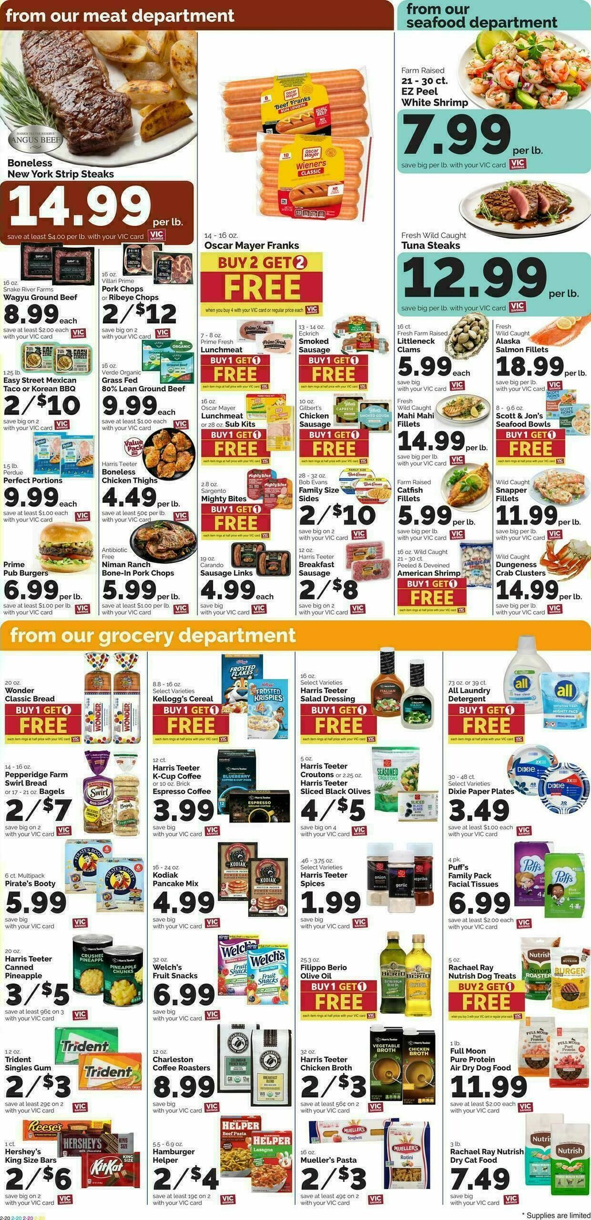 Harris Teeter Weekly Ad from August 12