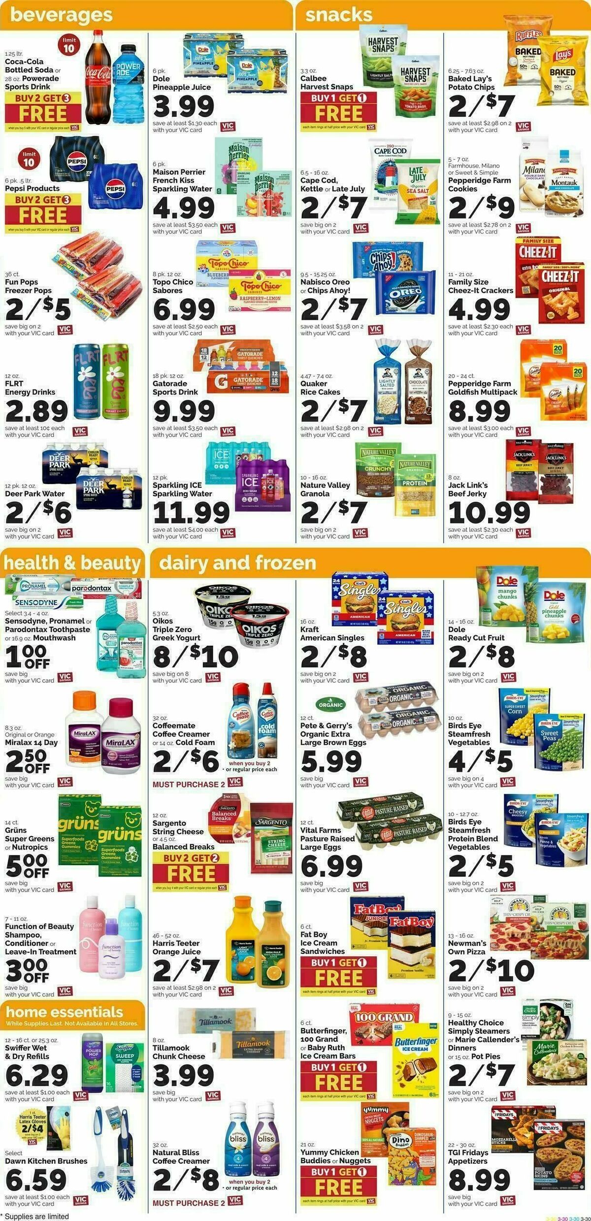 Harris Teeter Weekly Ad from August 12
