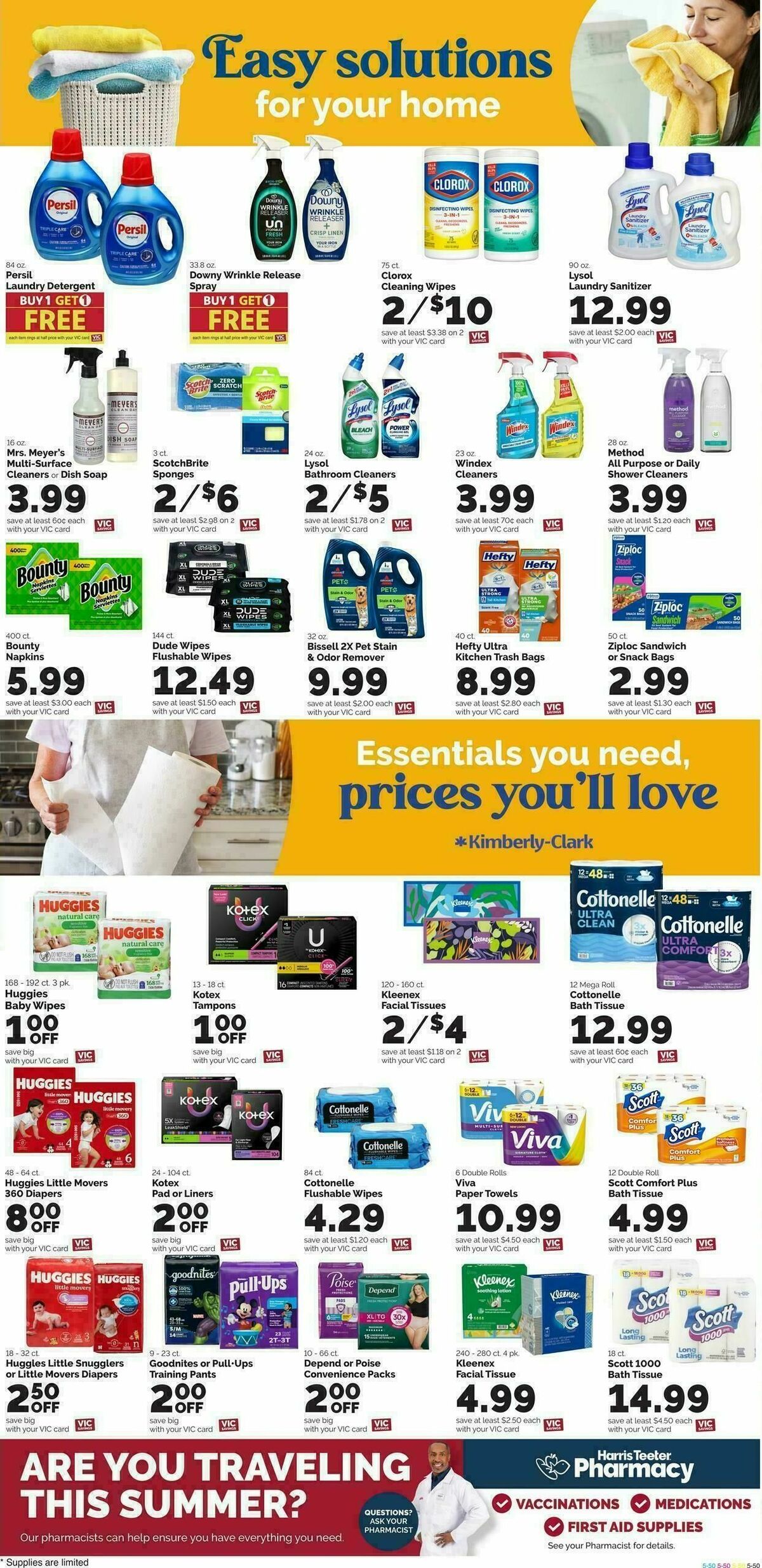 Harris Teeter Weekly Ad from August 12