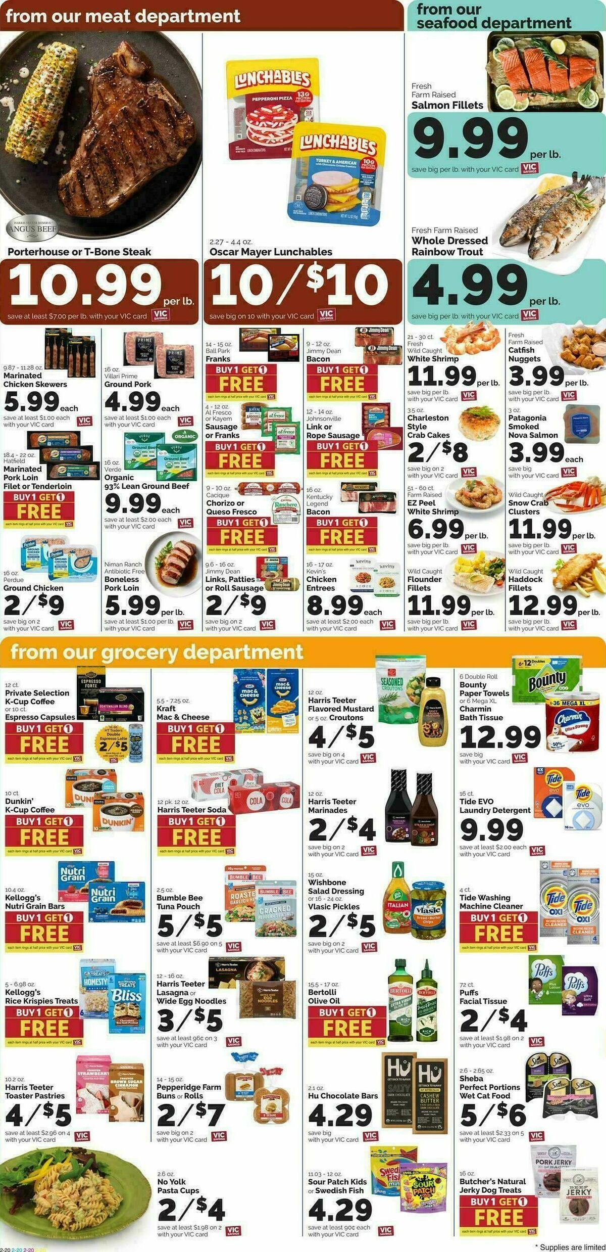 Harris Teeter Weekly Ad from August 19