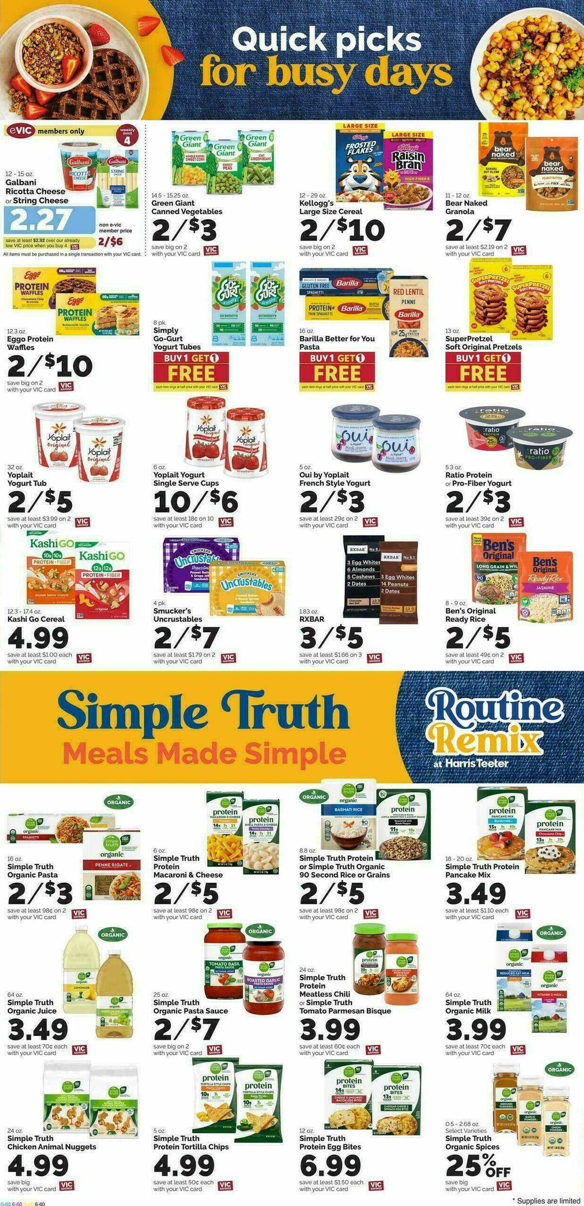 Harris Teeter Weekly Ad from August 19