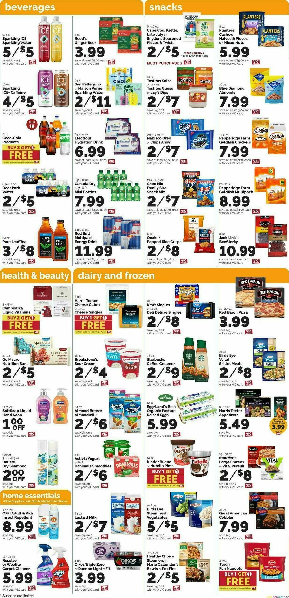 Harris Teeter Weekly Ad from August 26