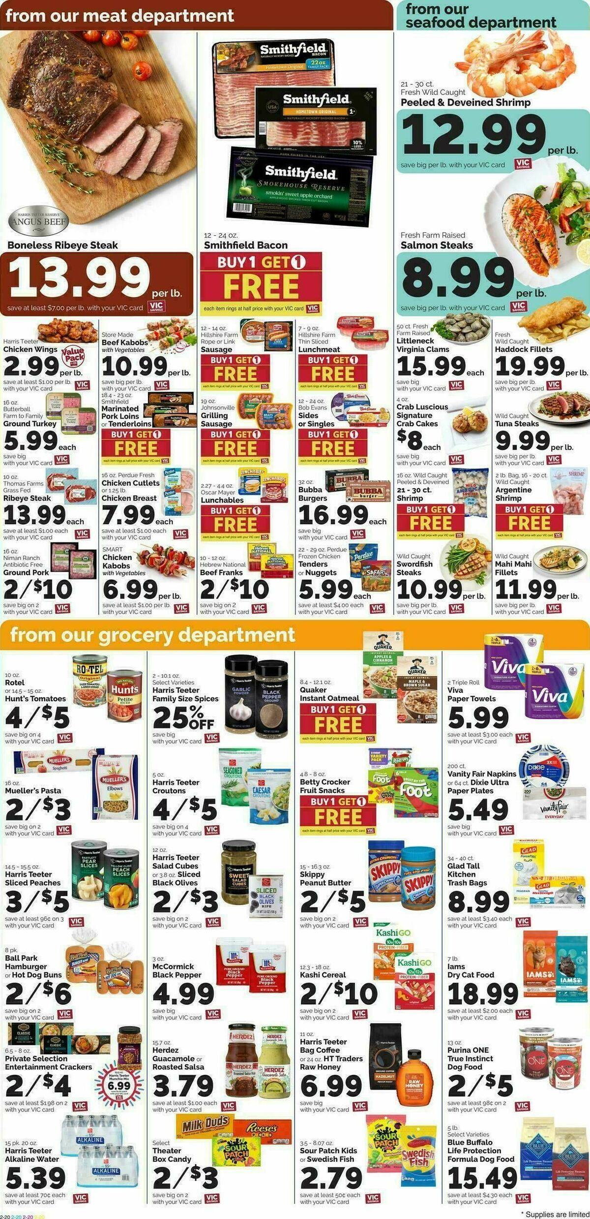 Harris Teeter Weekly Ad from September 2