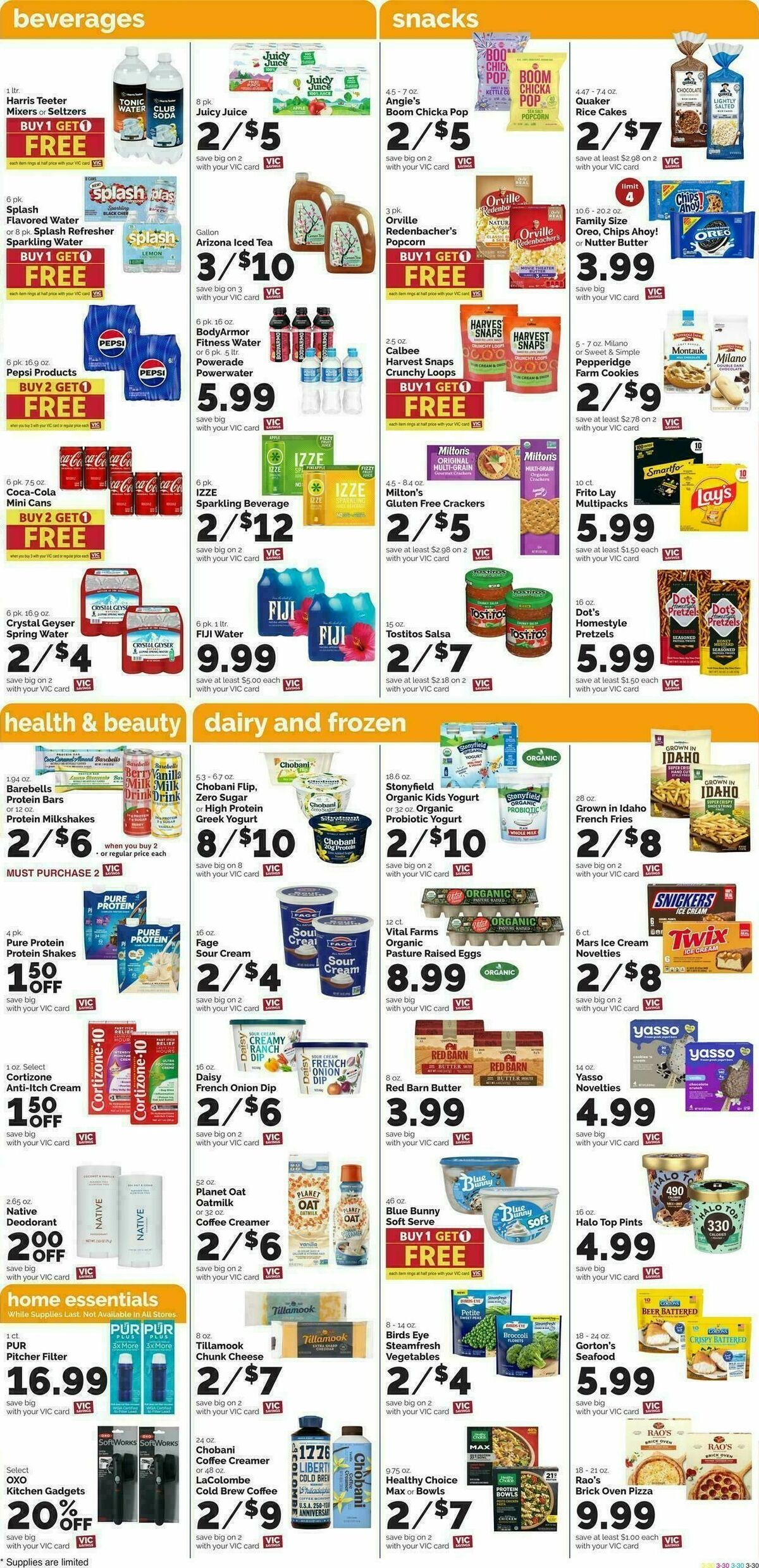 Harris Teeter Weekly Ad from September 2