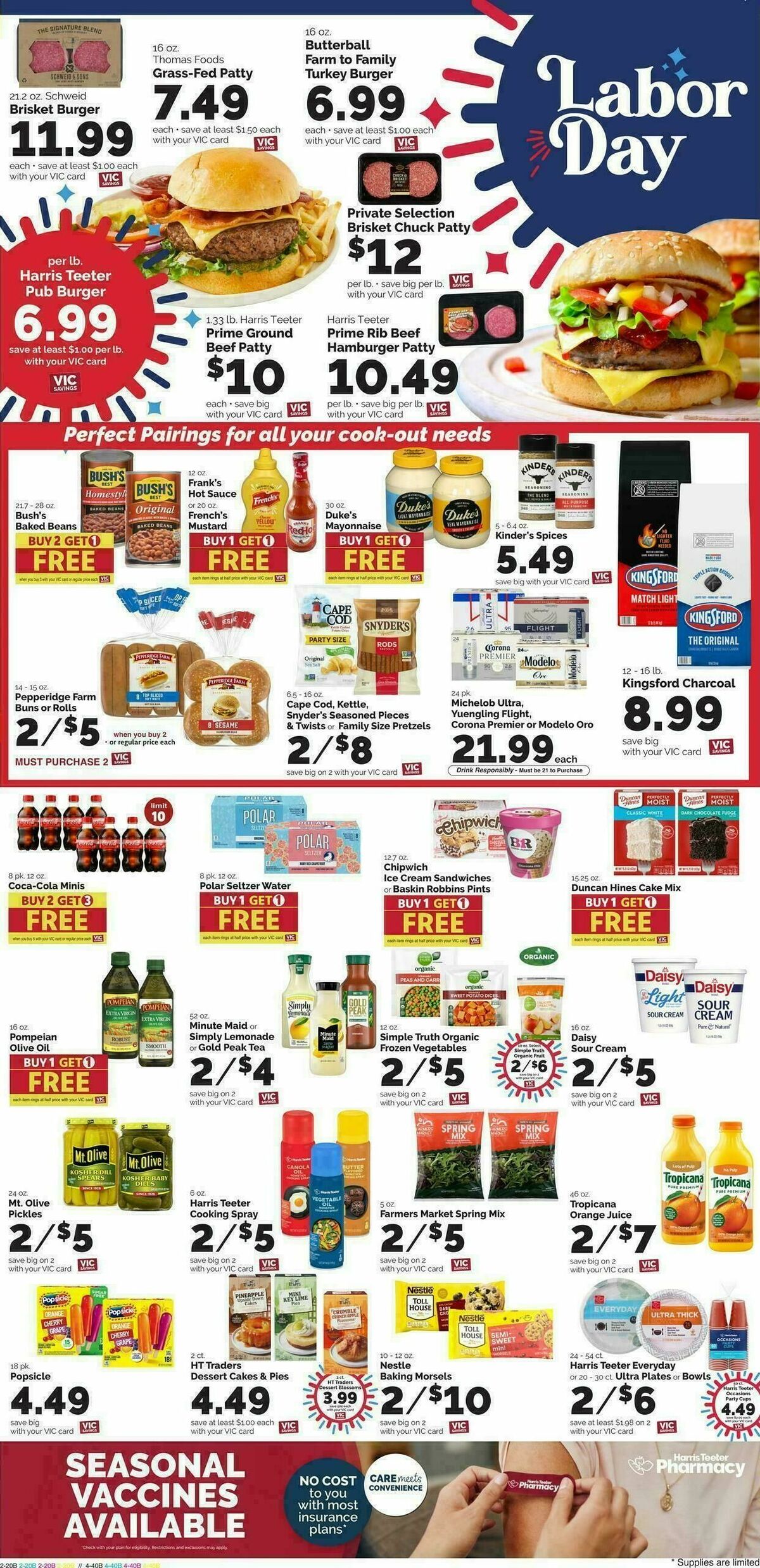Harris Teeter Weekly Ad from September 2
