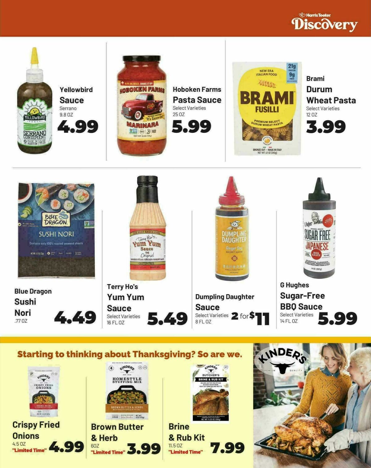 Harris Teeter September Issue Weekly Ad from September 9