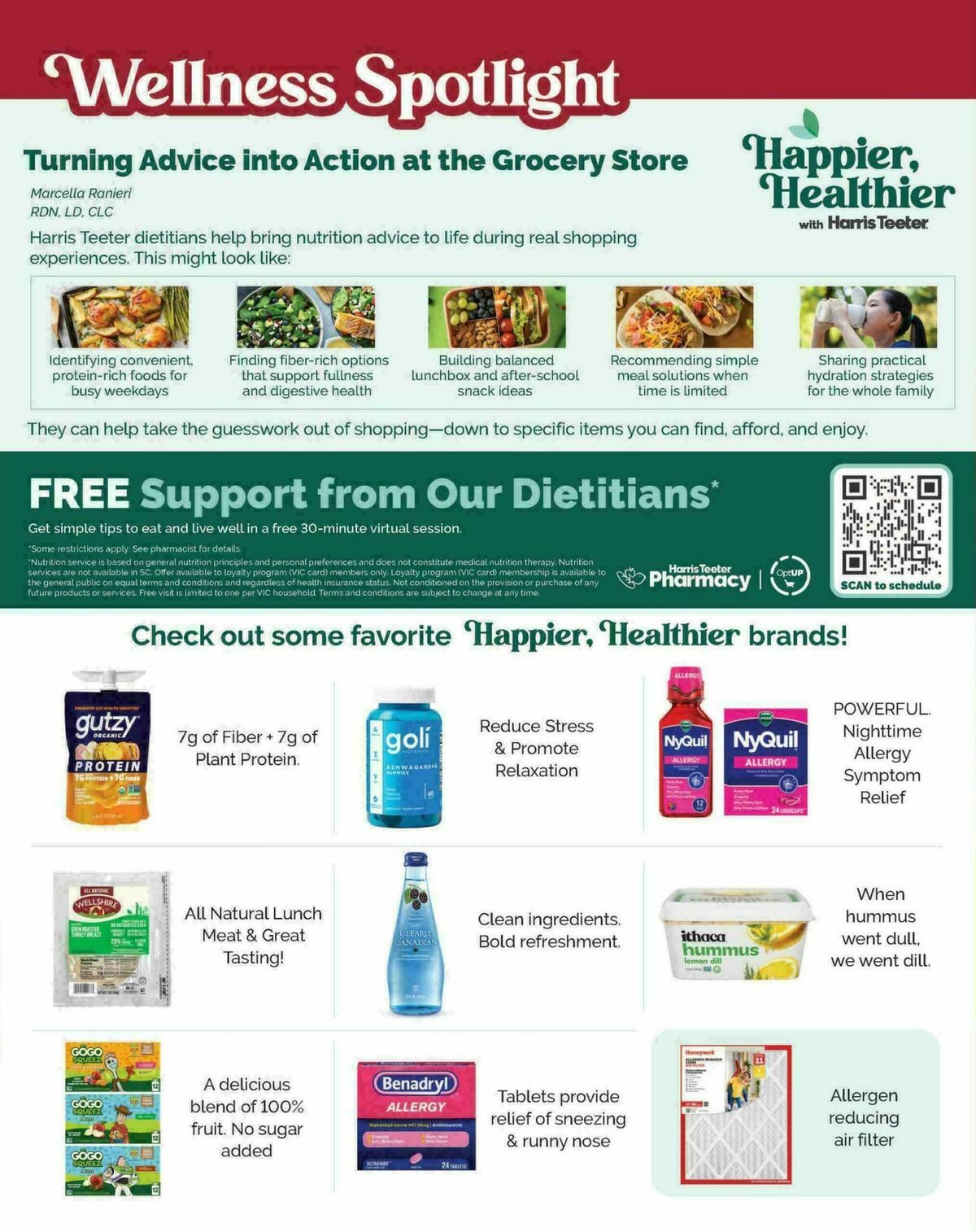 Harris Teeter September Issue Weekly Ad from September 9
