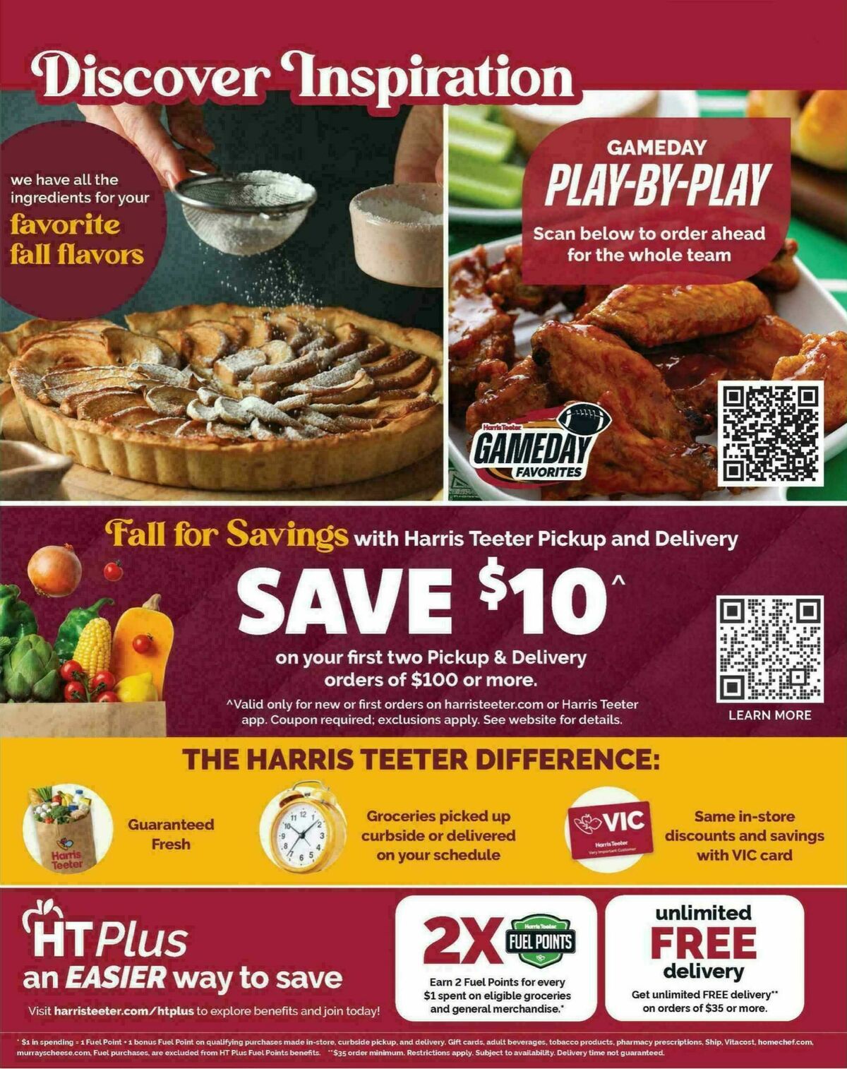 Harris Teeter September Issue Weekly Ad from September 9