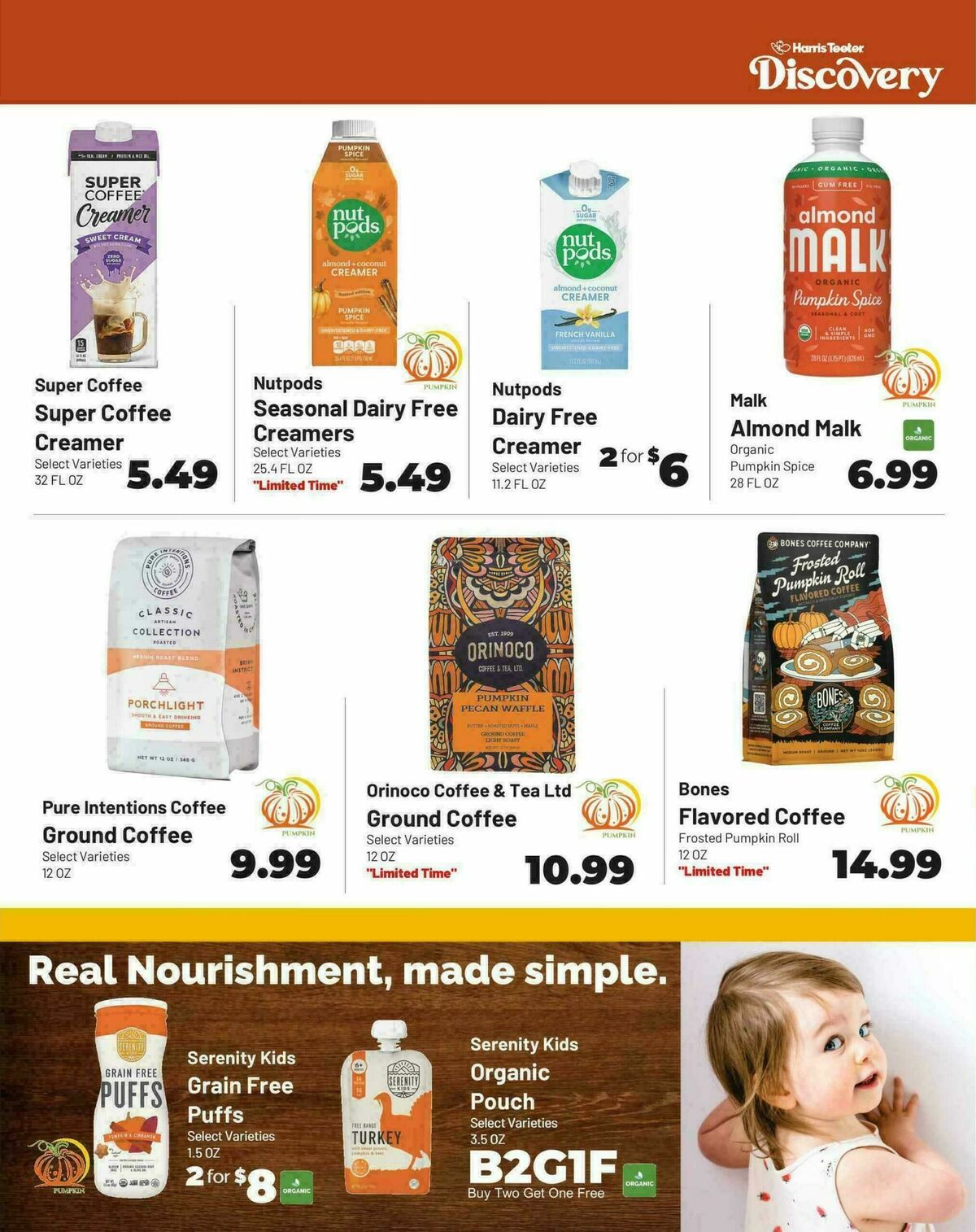 Harris Teeter September Issue Weekly Ad from September 9