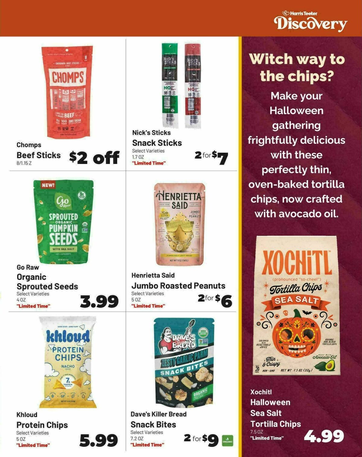 Harris Teeter September Issue Weekly Ad from September 9