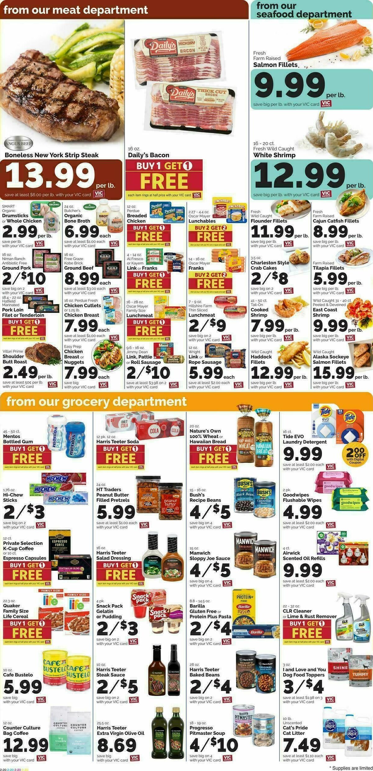 Harris Teeter Weekly Ad from September 16