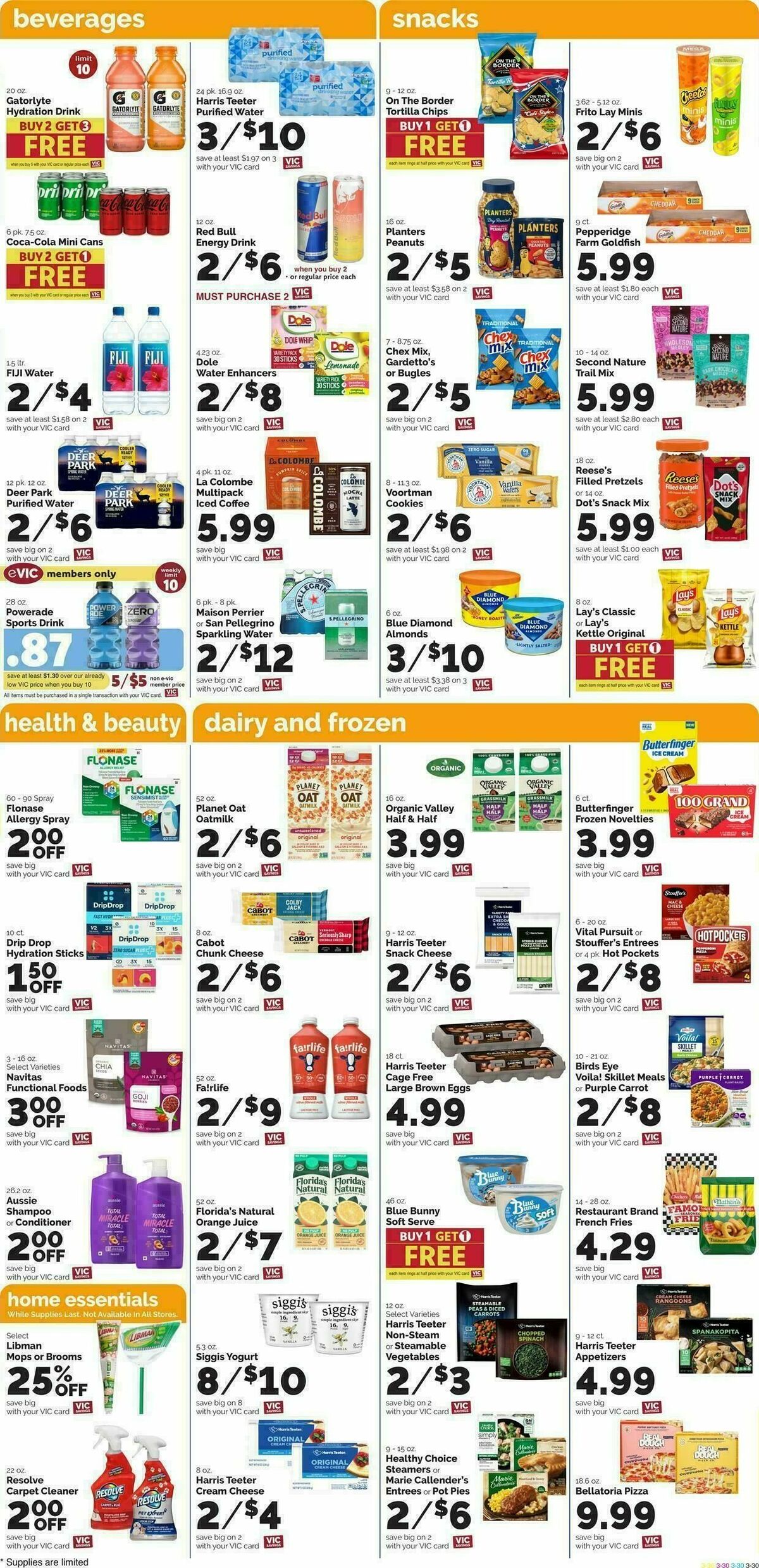 Harris Teeter Weekly Ad from September 16