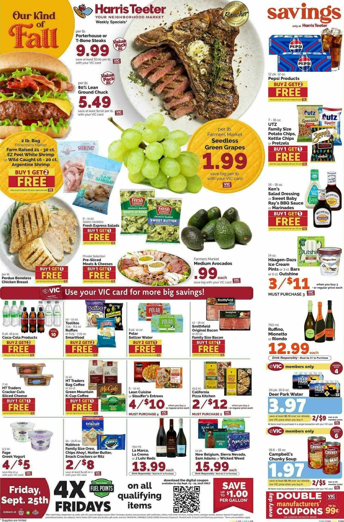 Harris Teeter Weekly Ad from September 23
