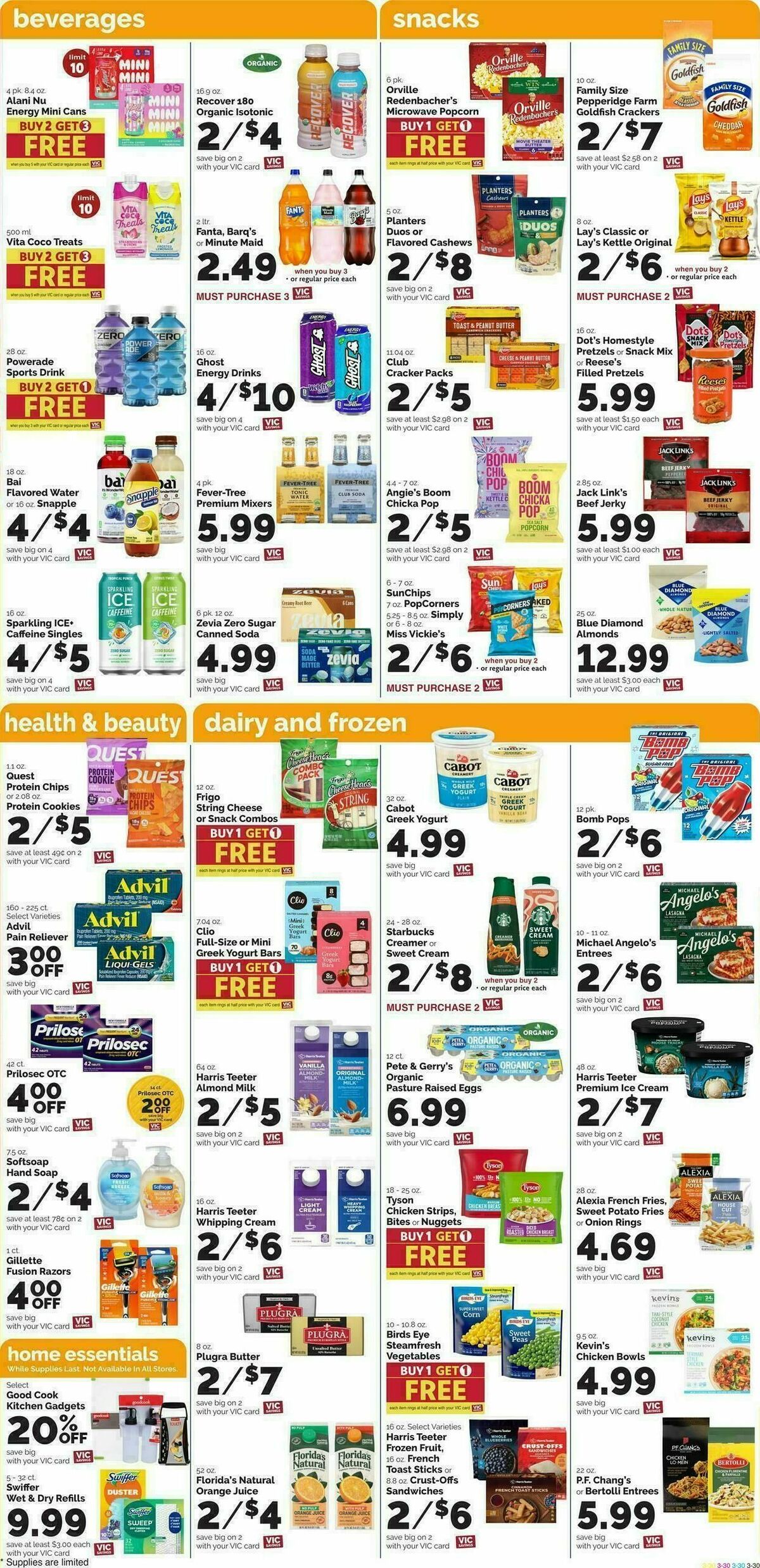 Harris Teeter Weekly Ad from September 23