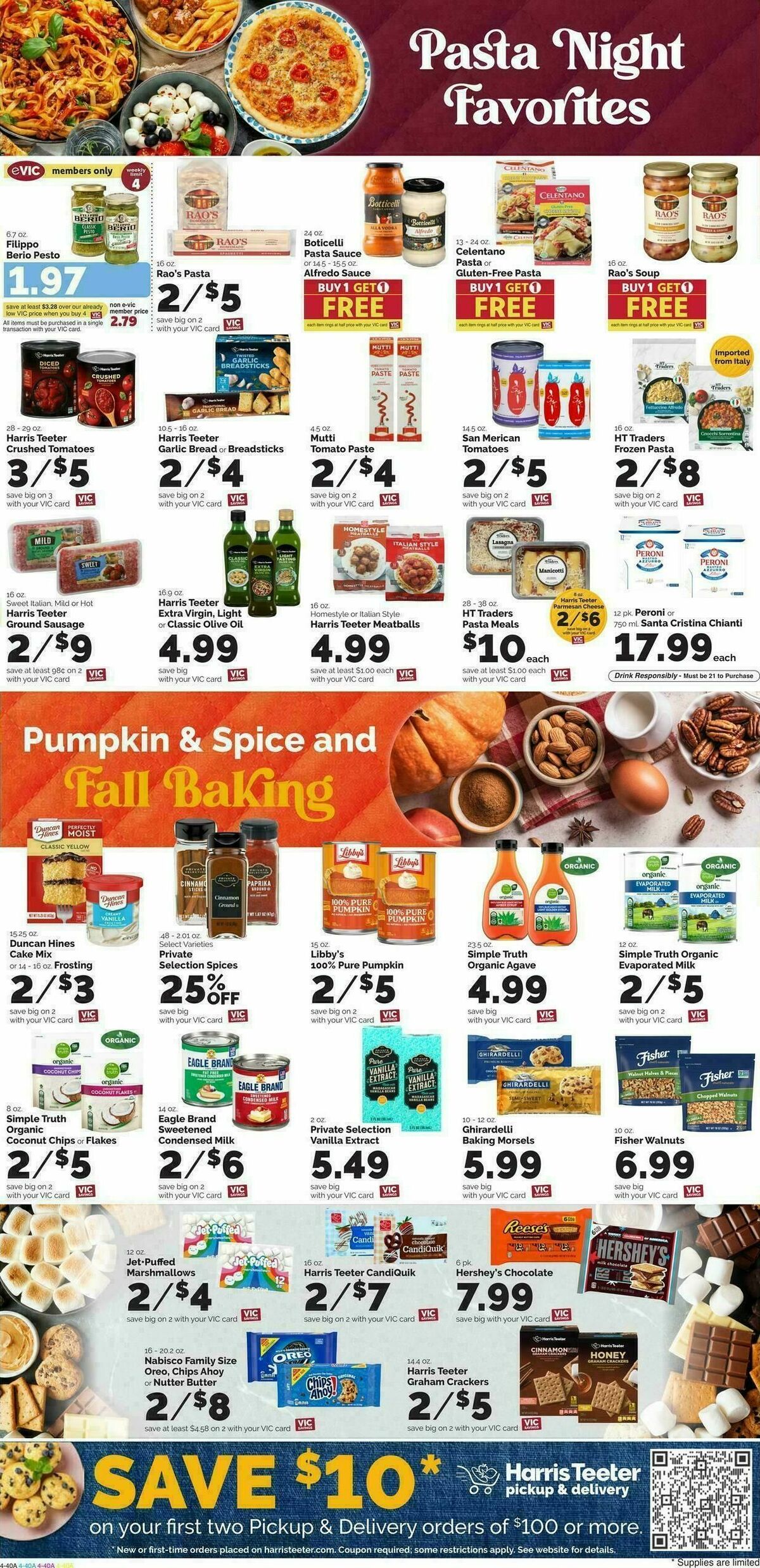 Harris Teeter Weekly Ad from September 30