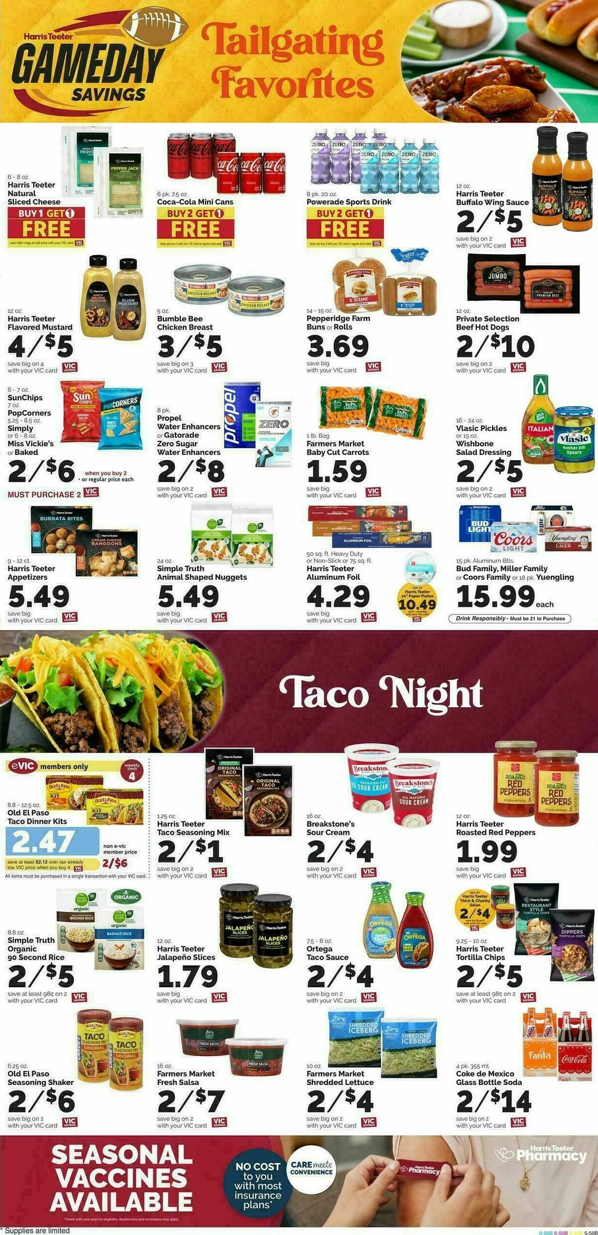 Harris Teeter Weekly Ad from September 30