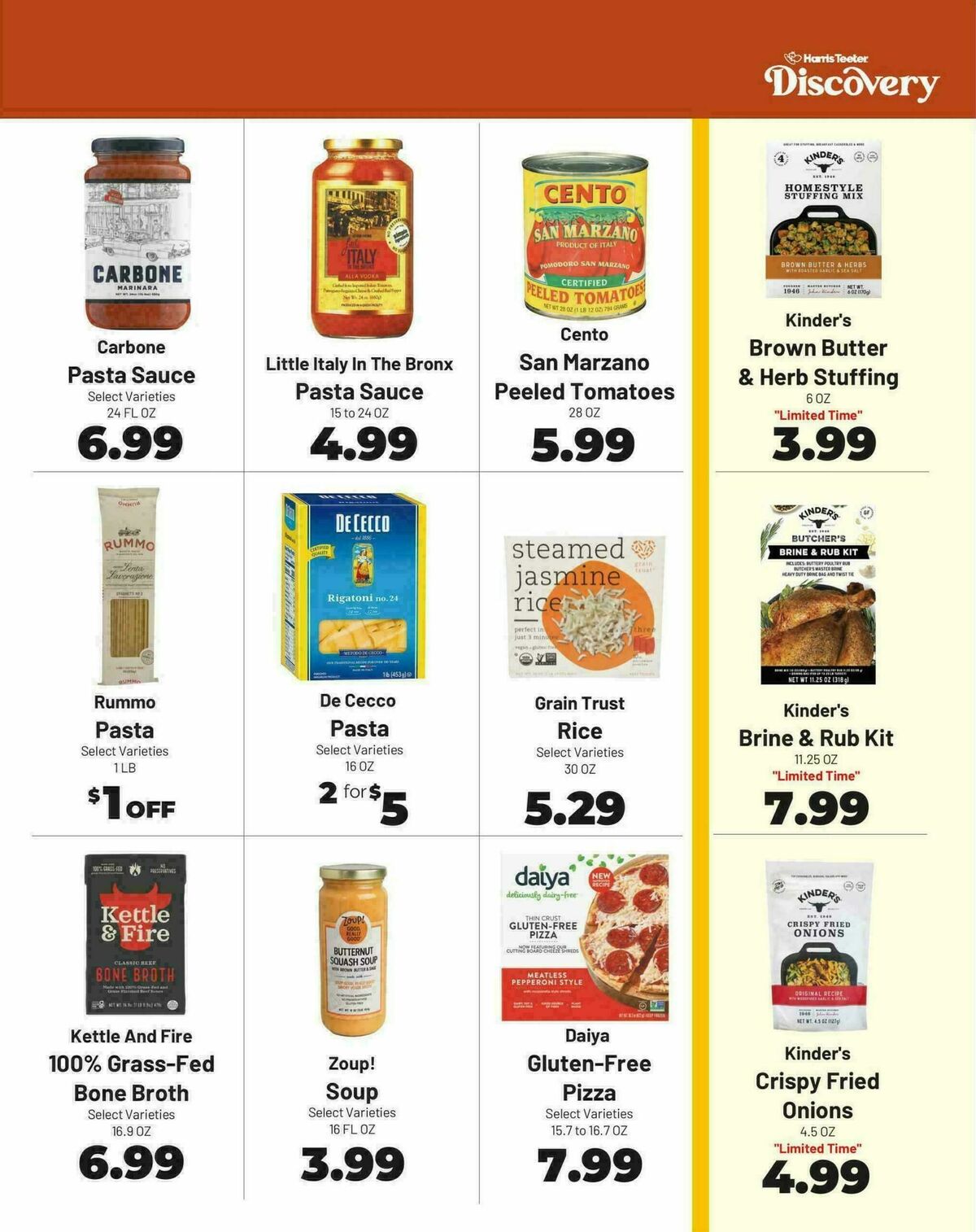 Harris Teeter October Issue Weekly Ad from October 7