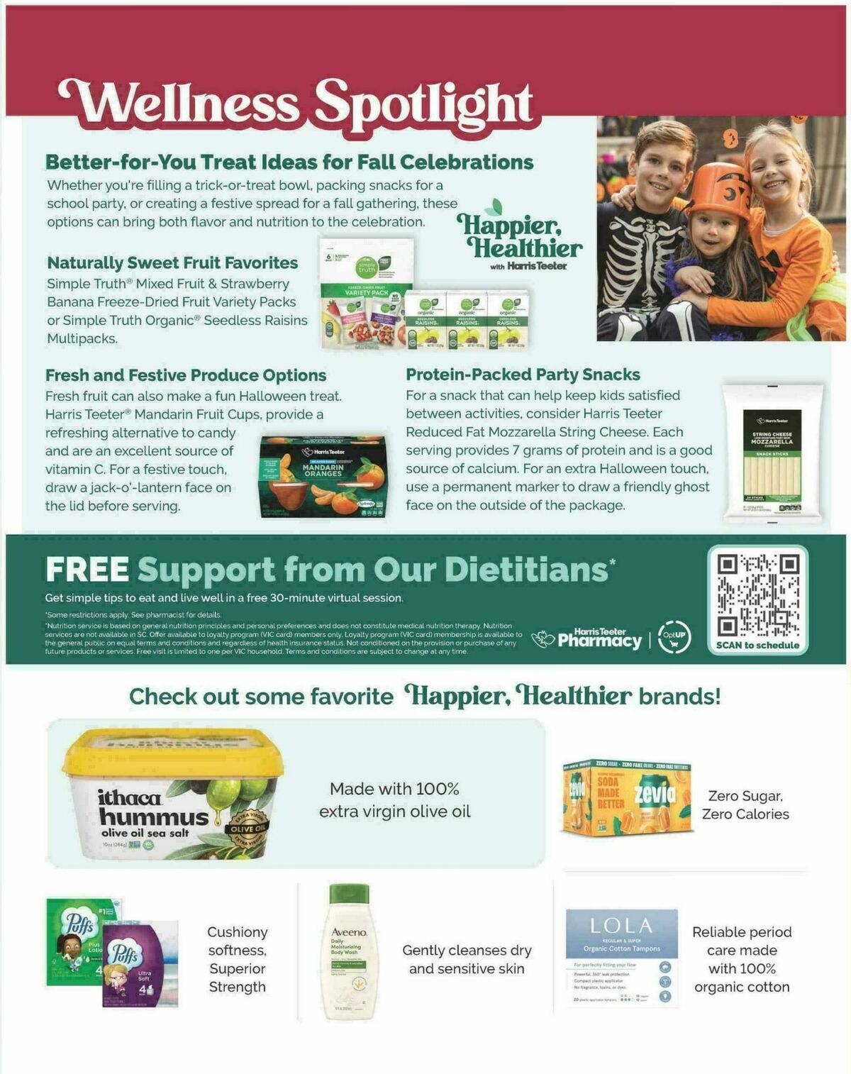 Harris Teeter October Issue Weekly Ad from October 7