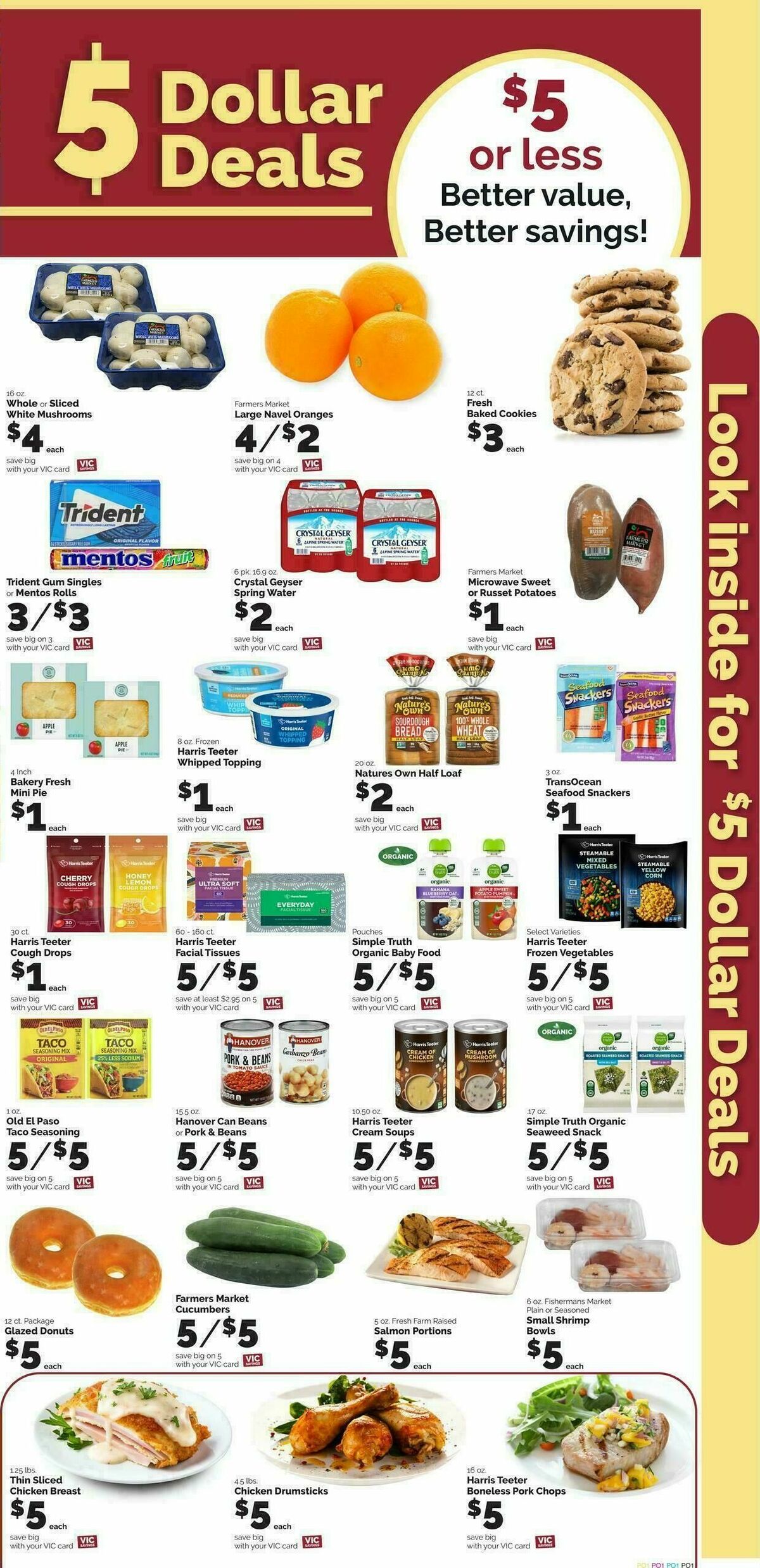 Harris Teeter Weekly Ad from October 7