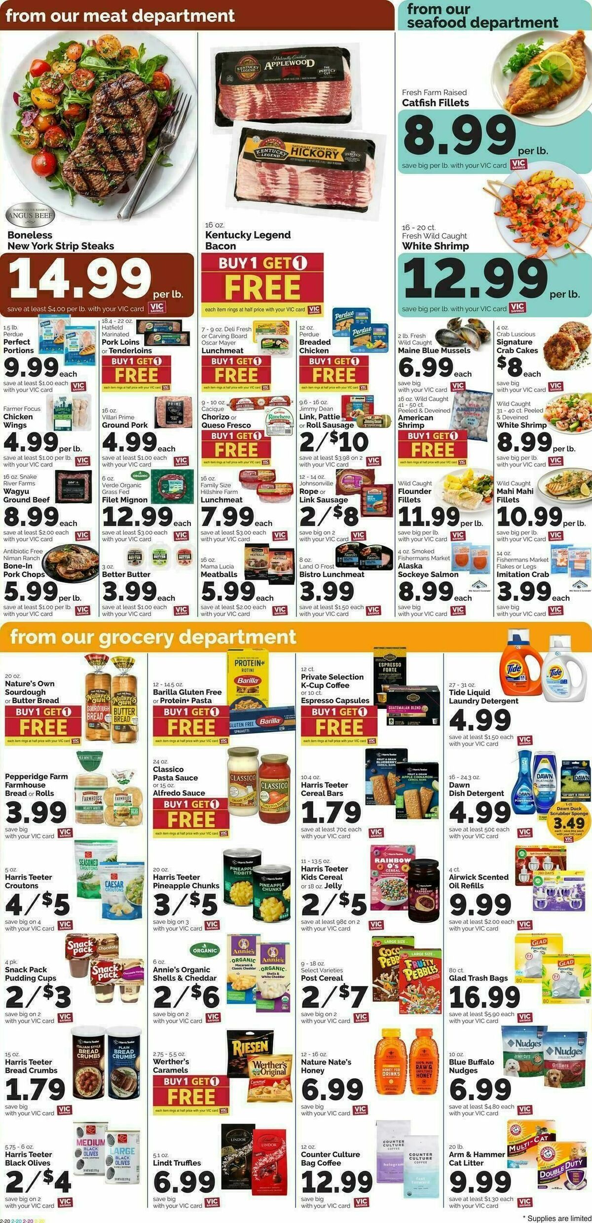 Harris Teeter Weekly Ad from October 14