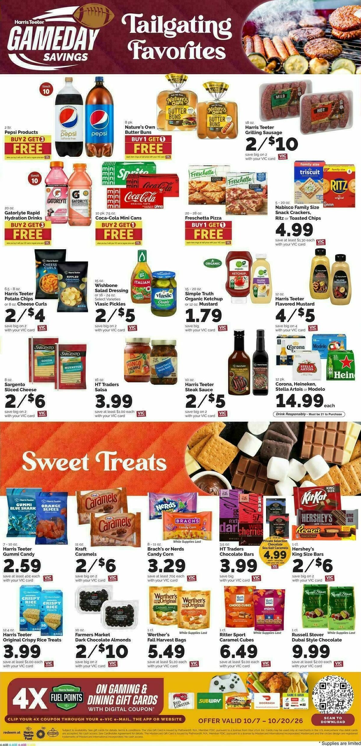 Harris Teeter Weekly Ad from October 14