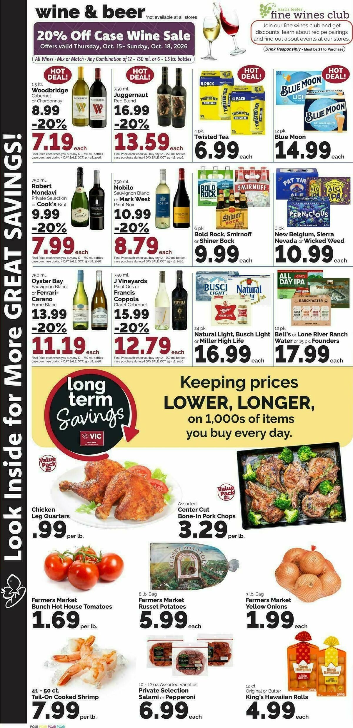 Harris Teeter Weekly Ad from October 14