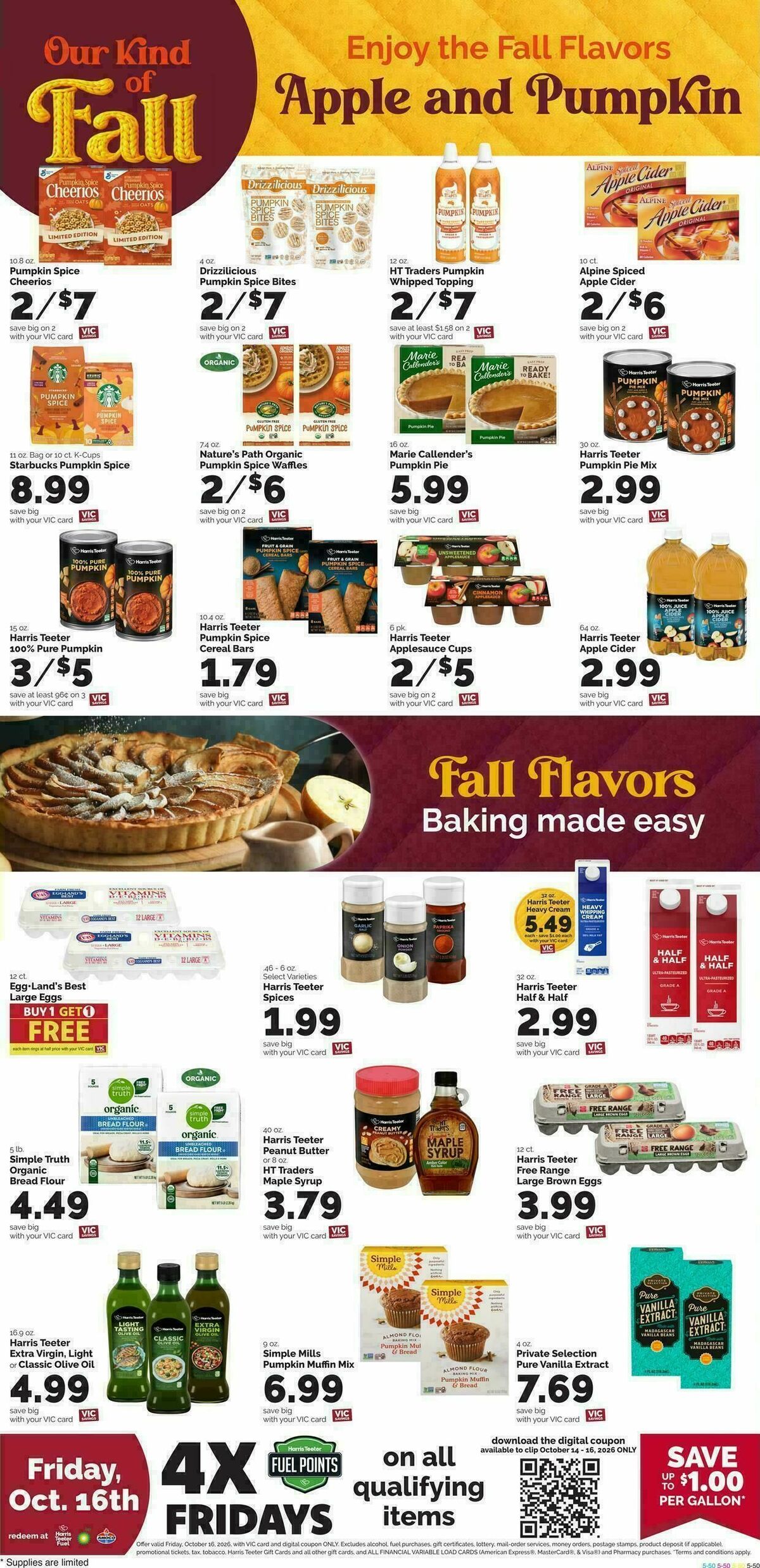 Harris Teeter Weekly Ad from October 14
