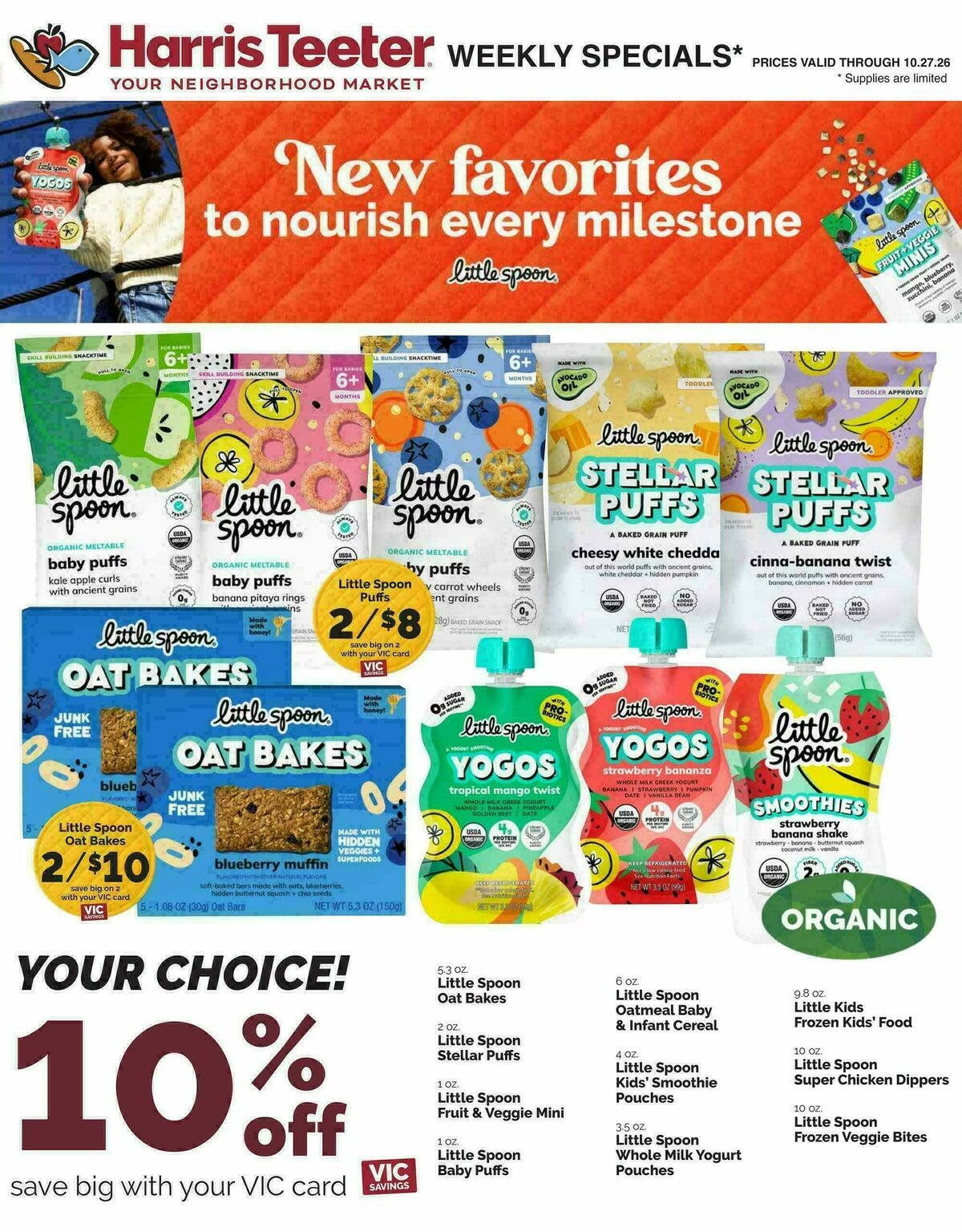 Harris Teeter Weekly Ad from October 21