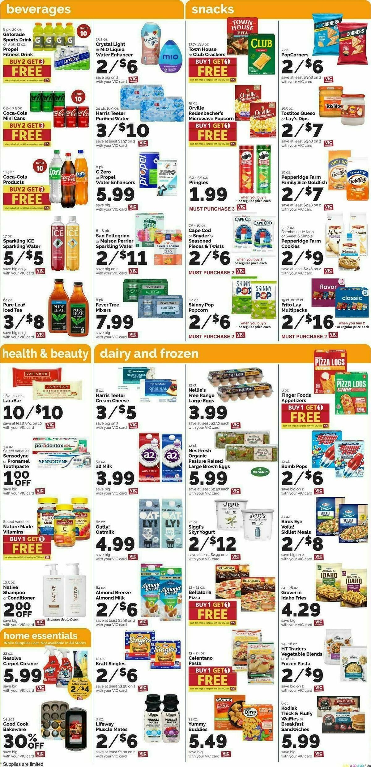 Harris Teeter Weekly Ad from October 21