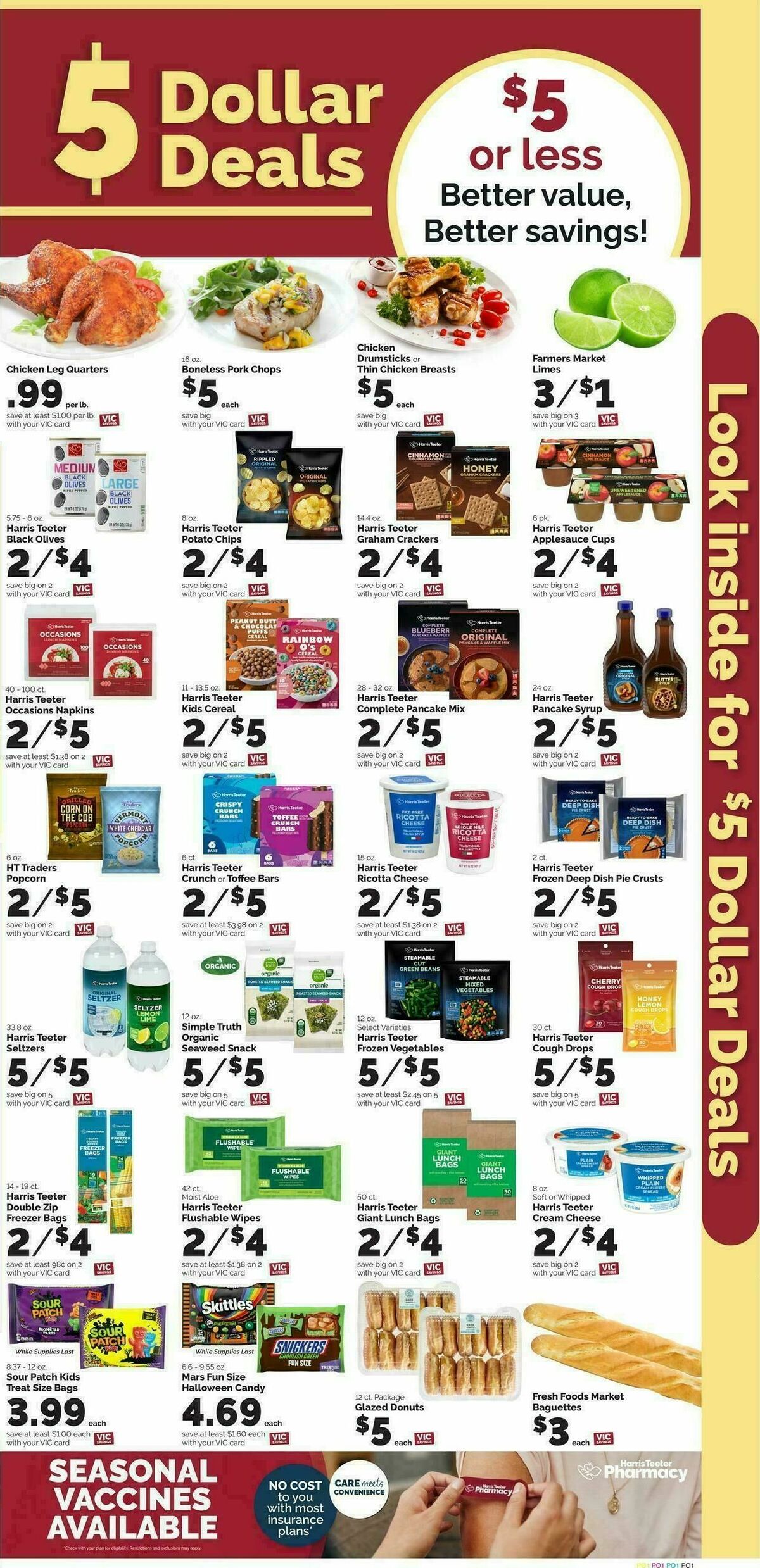 Harris Teeter Weekly Ad from October 21