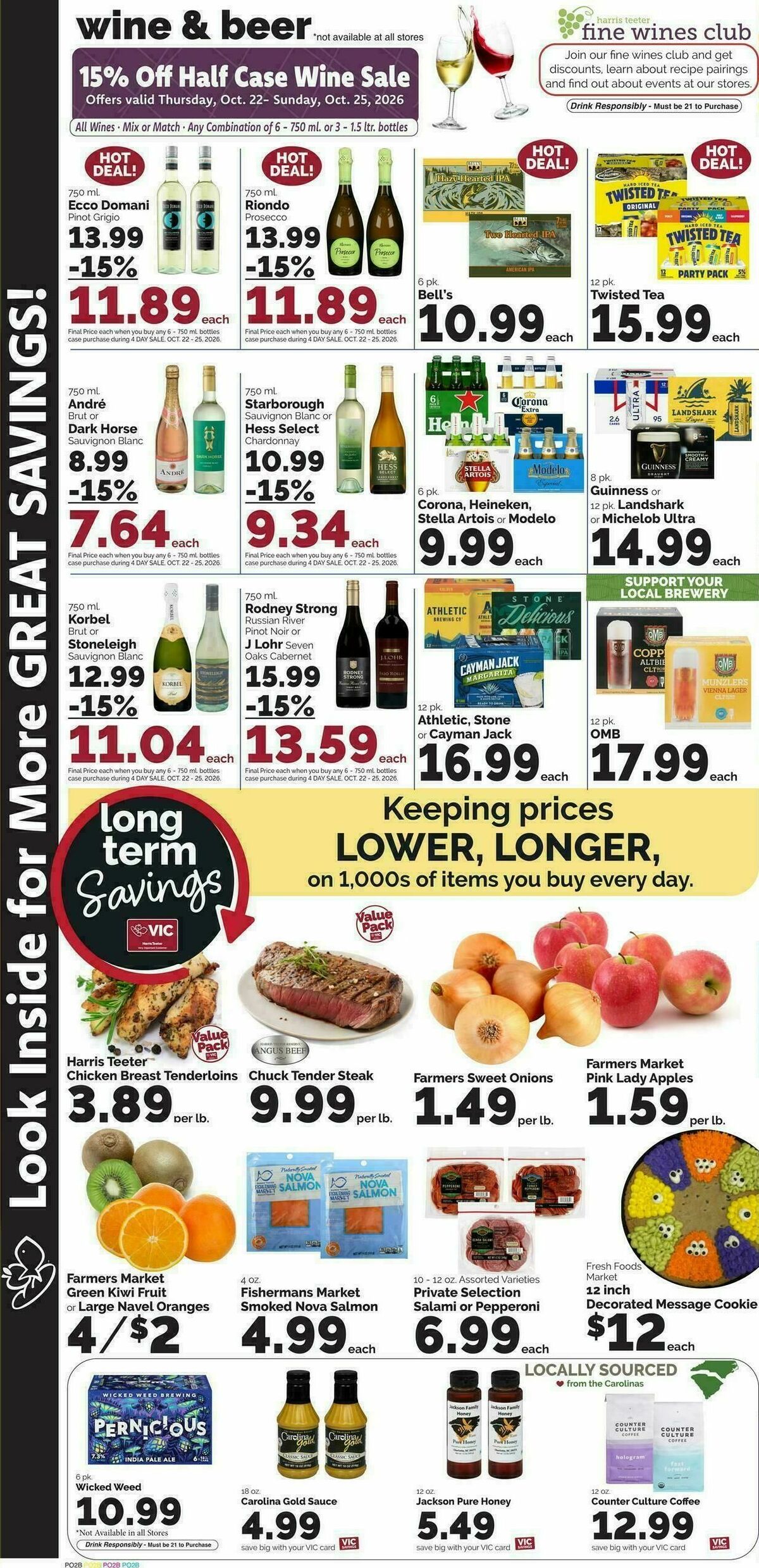 Harris Teeter Weekly Ad from October 21