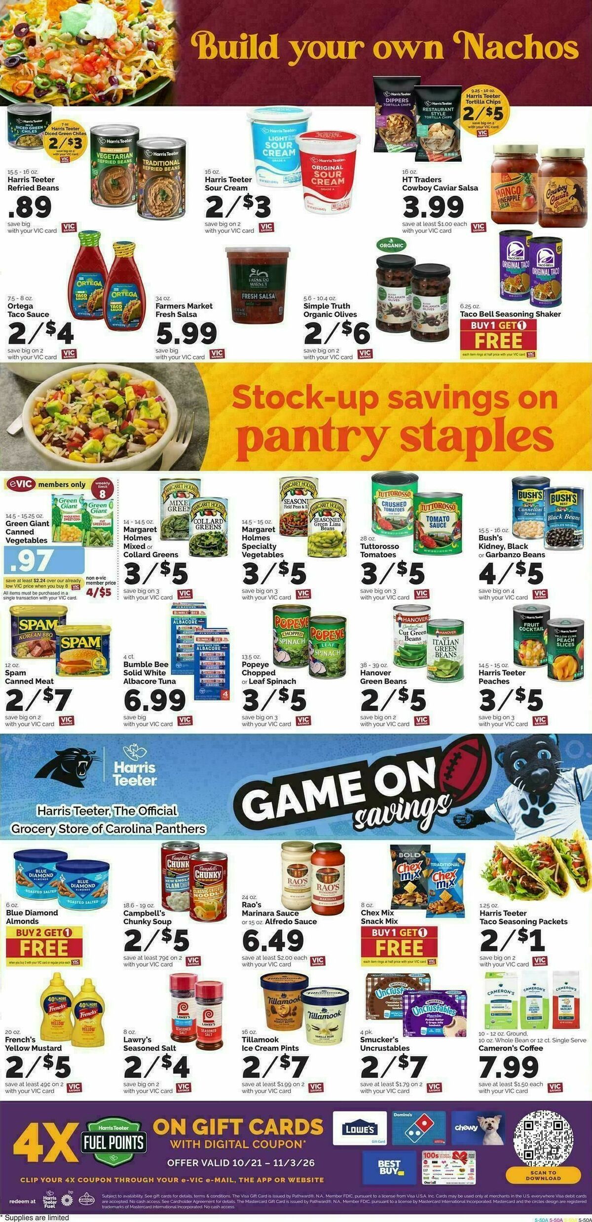 Harris Teeter Weekly Ad from October 21