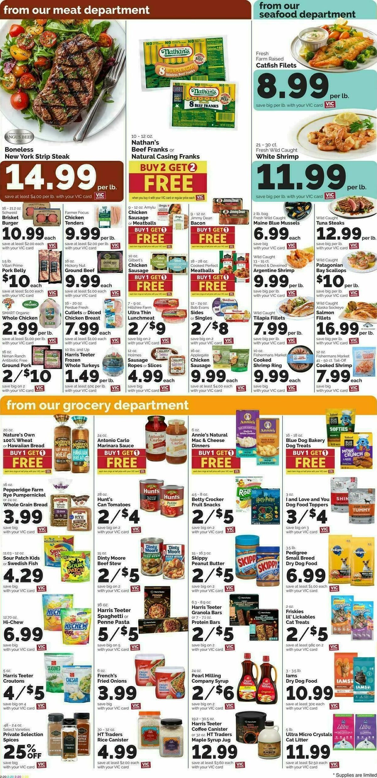 Harris Teeter Weekly Ad from October 28