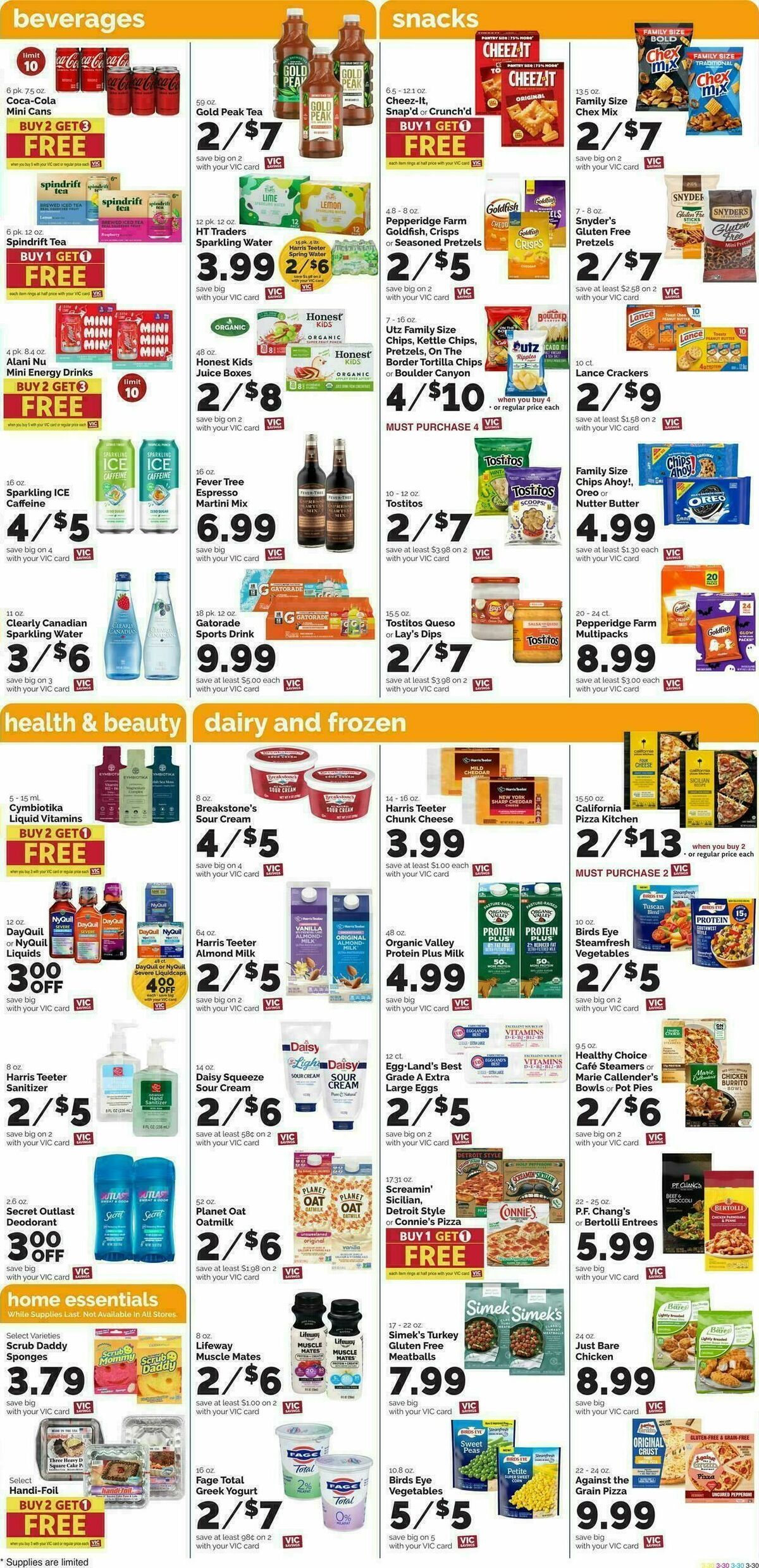 Harris Teeter Weekly Ad from October 28