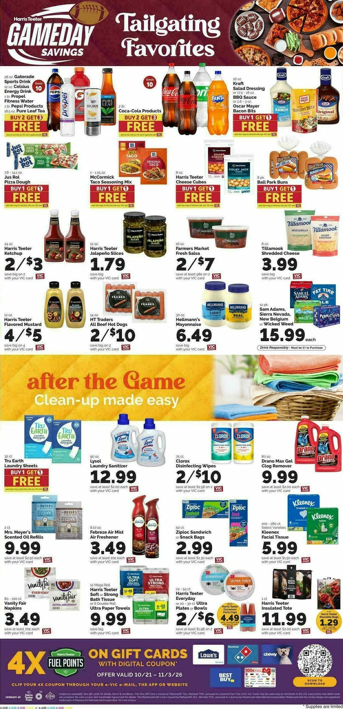 Harris Teeter Weekly Ad from October 28