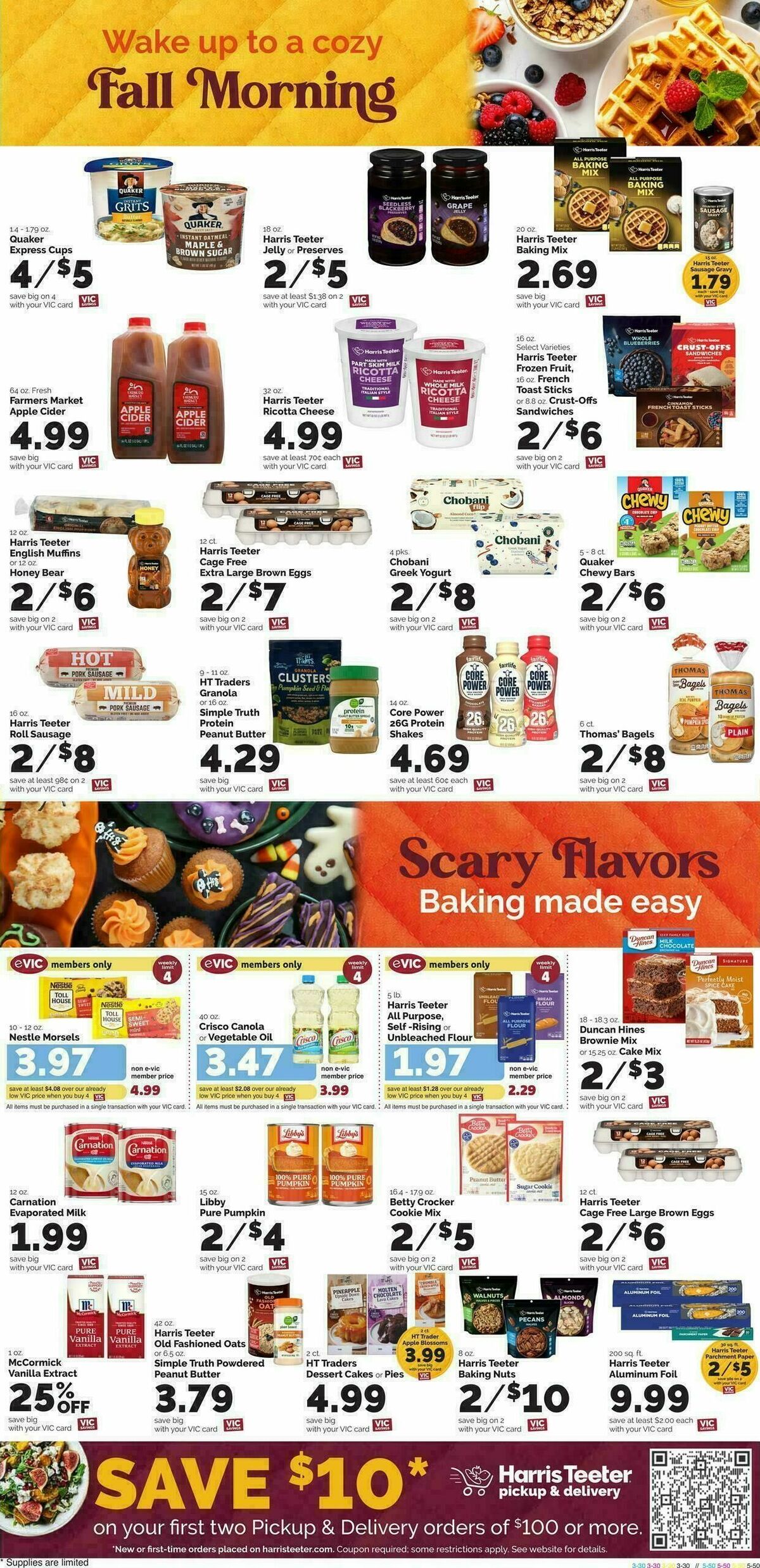 Harris Teeter Weekly Ad from October 28