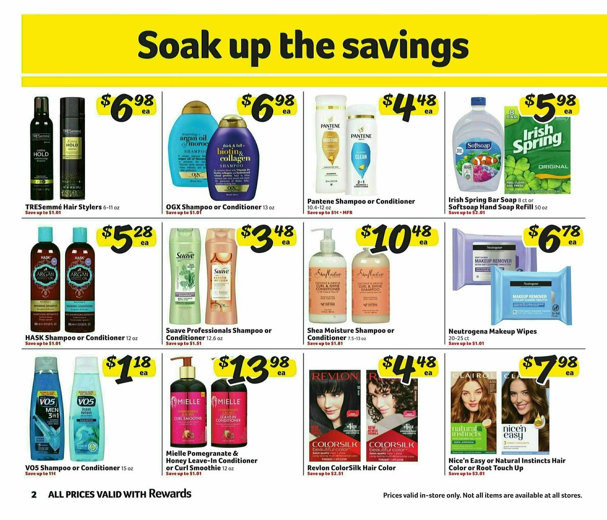 Harveys Supermarkets Weekly Ad from February 12