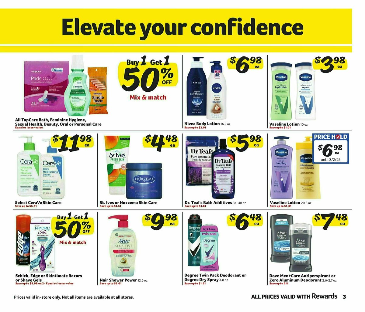 Harveys Supermarkets Weekly Ad from February 12