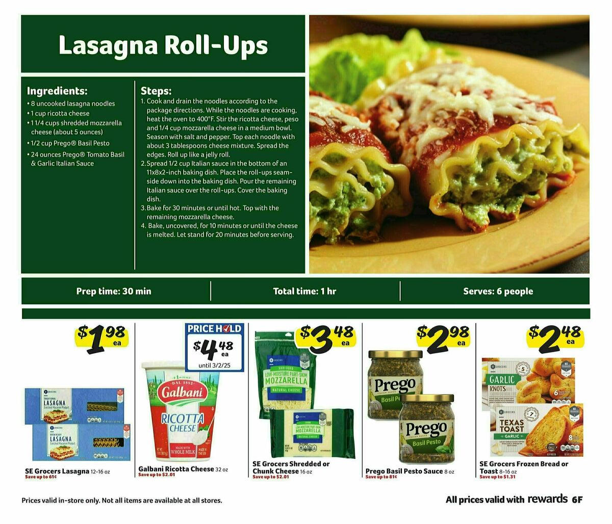 Harveys Supermarkets Weekly Ad from February 12