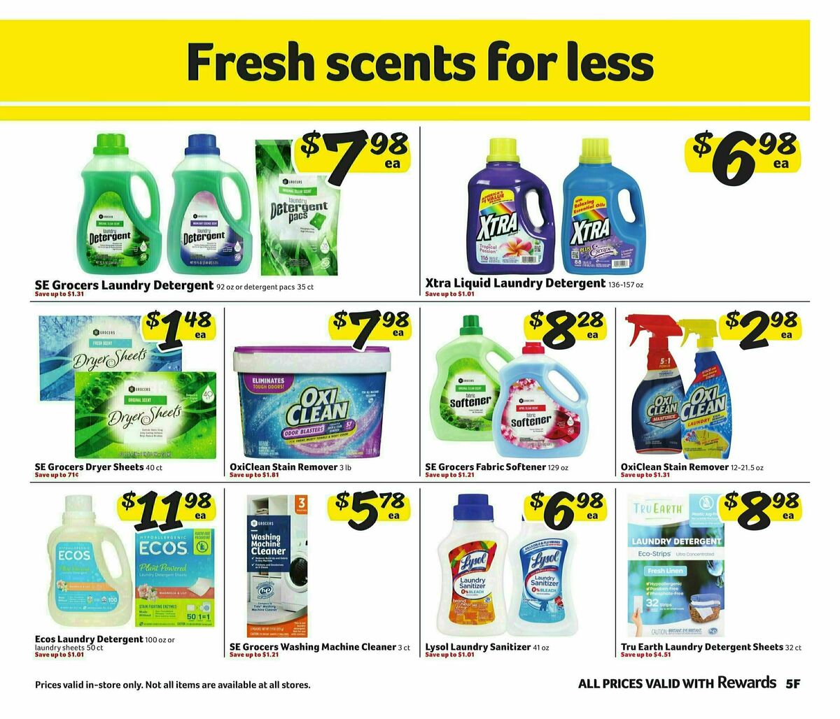 Harveys Supermarkets Weekly Ad from February 26