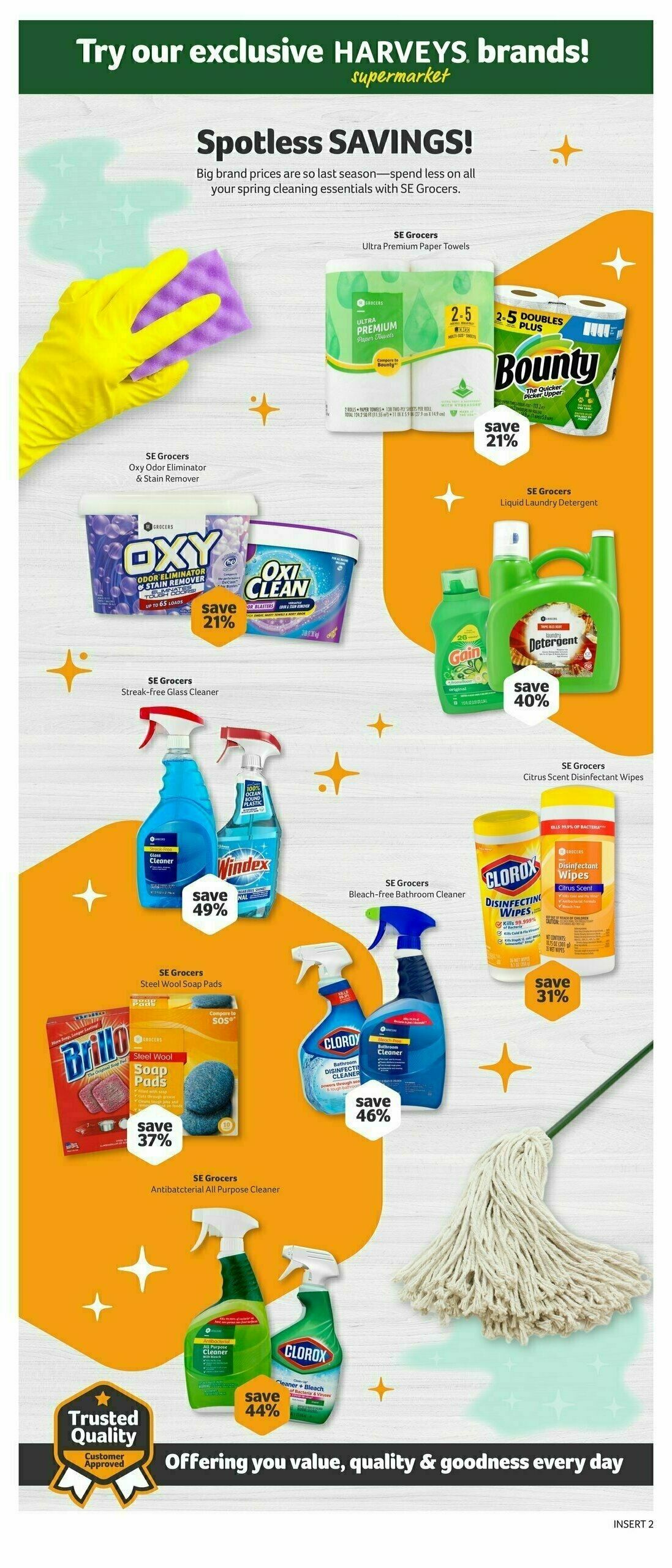 Harveys Supermarkets Weekly Ad from March 12