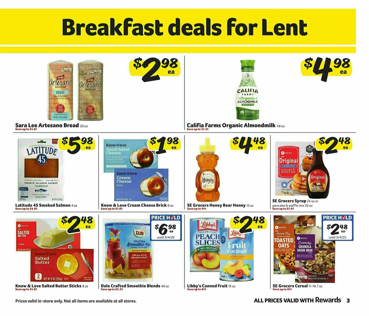 Harveys Supermarkets Weekly Ad from March 12