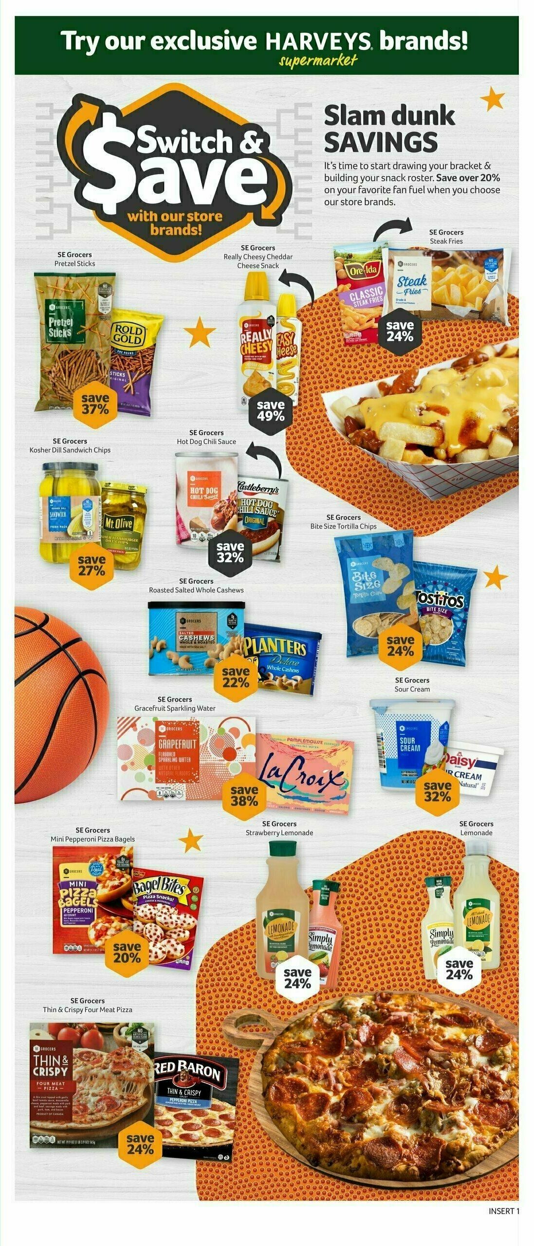 Harveys Supermarkets Weekly Ad from March 26