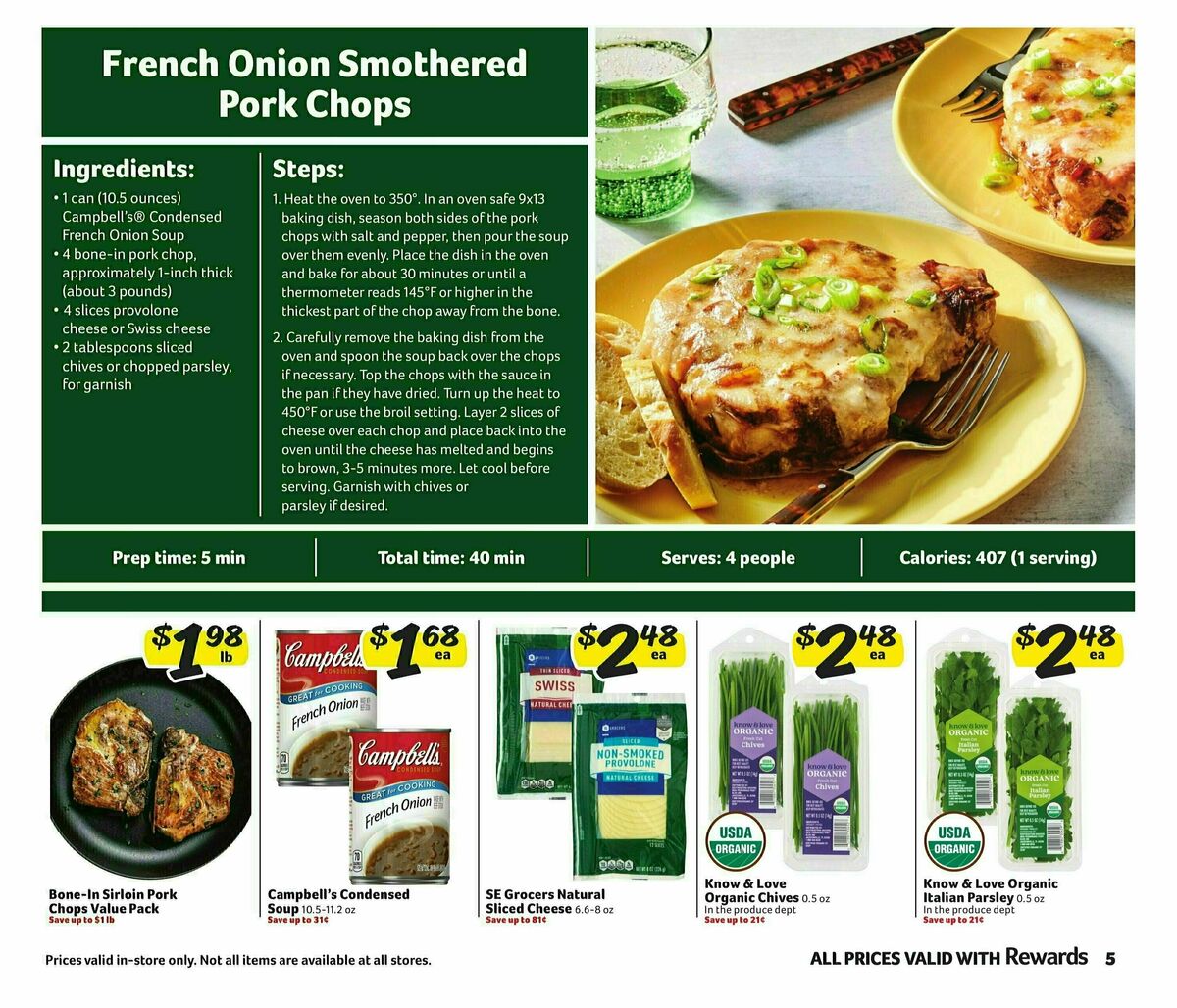 Harveys Supermarkets Weekly Ad from March 26