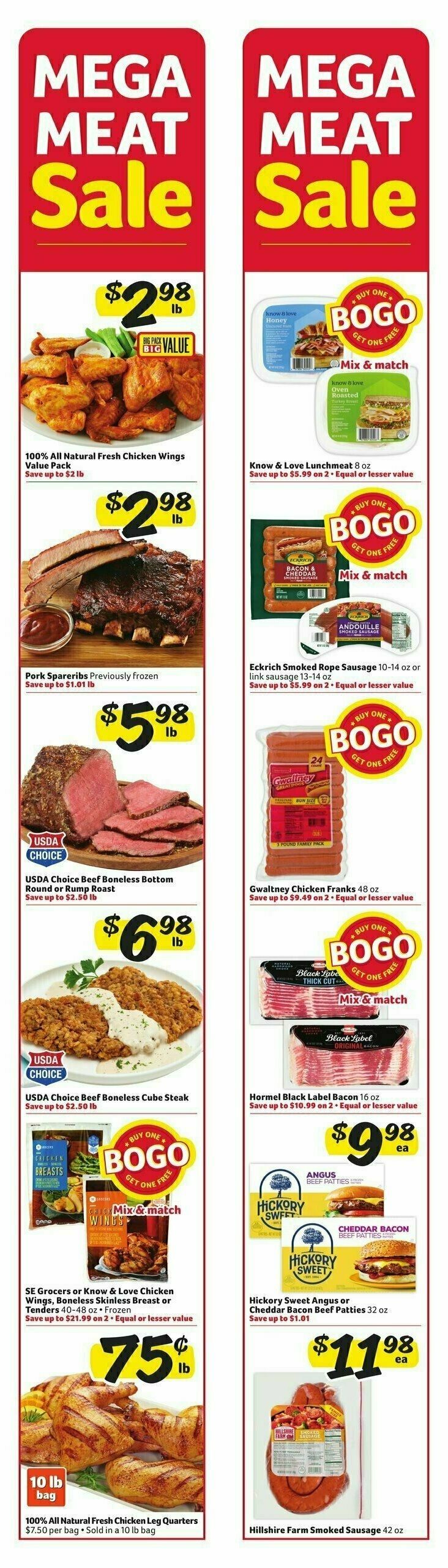 Harveys Supermarkets Weekly Ad from April 2