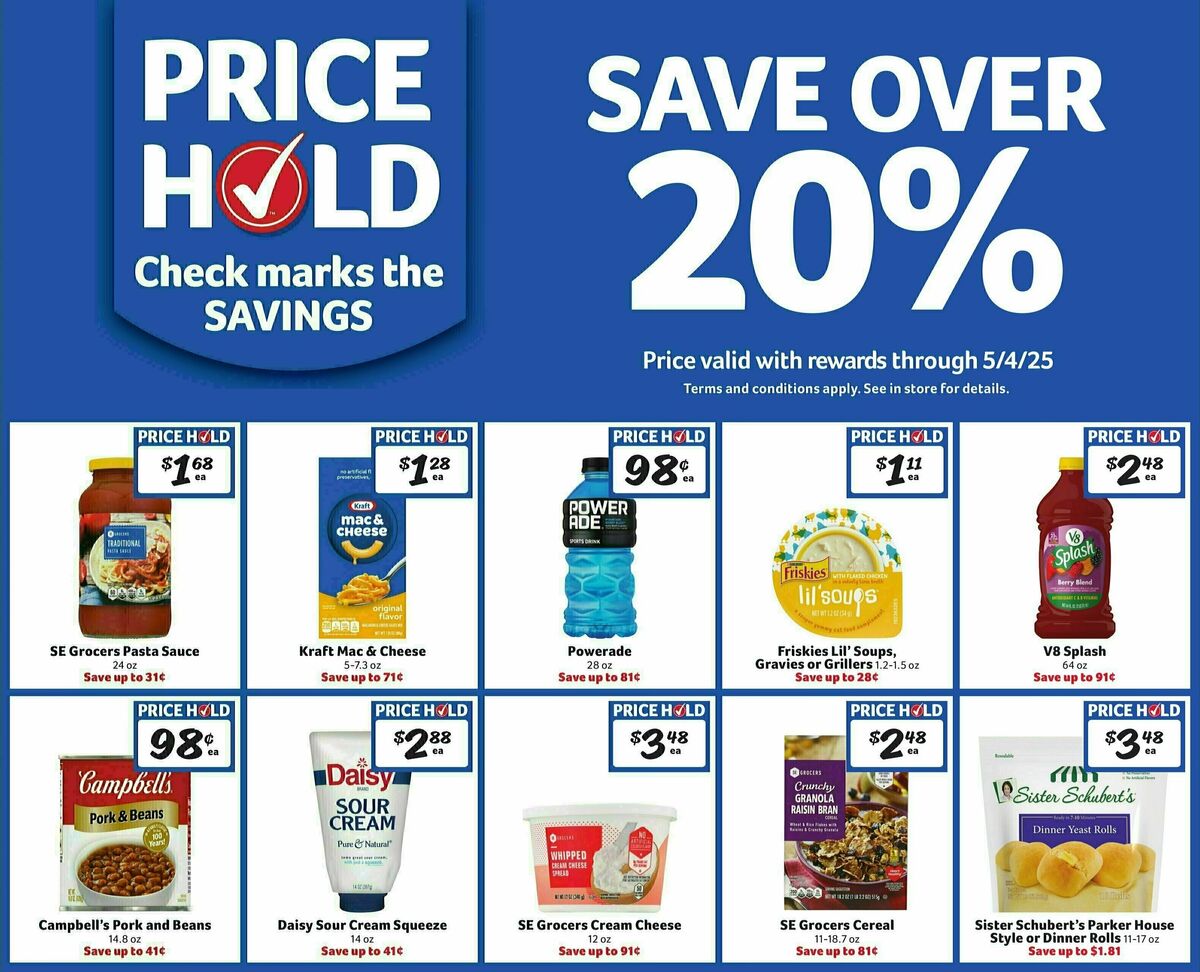 Harveys Supermarkets Weekly Ad from April 2