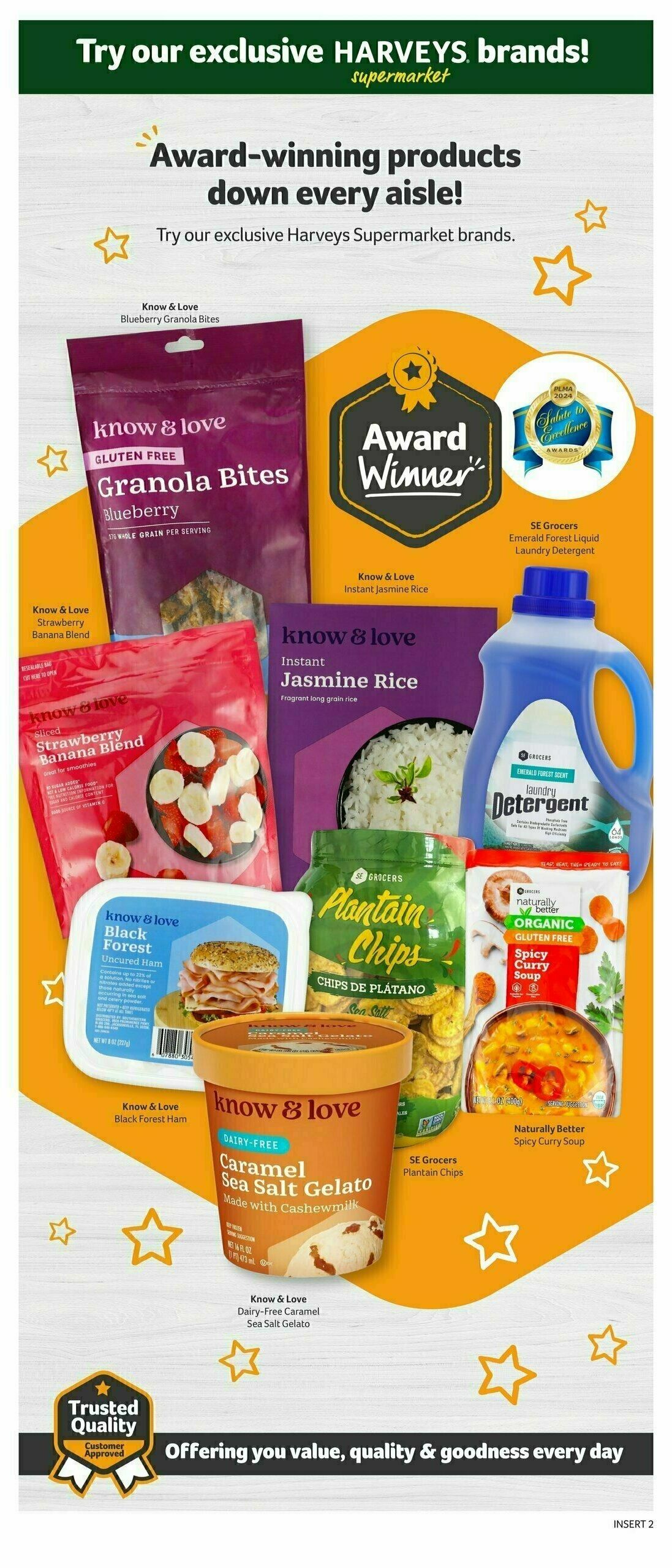 Harveys Supermarkets Weekly Ad from April 2
