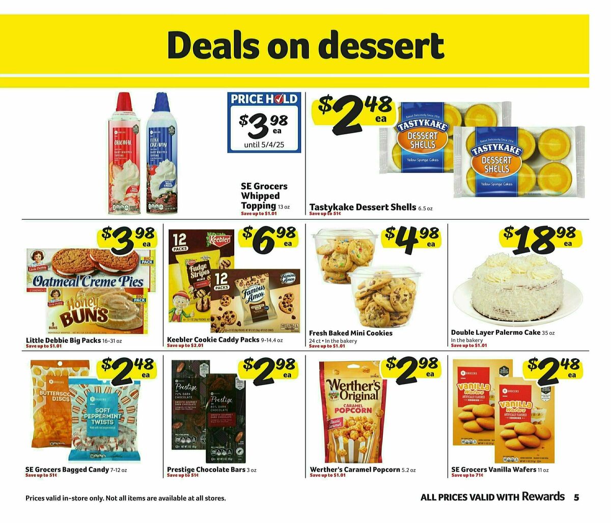 Harveys Supermarkets Weekly Ad from April 9