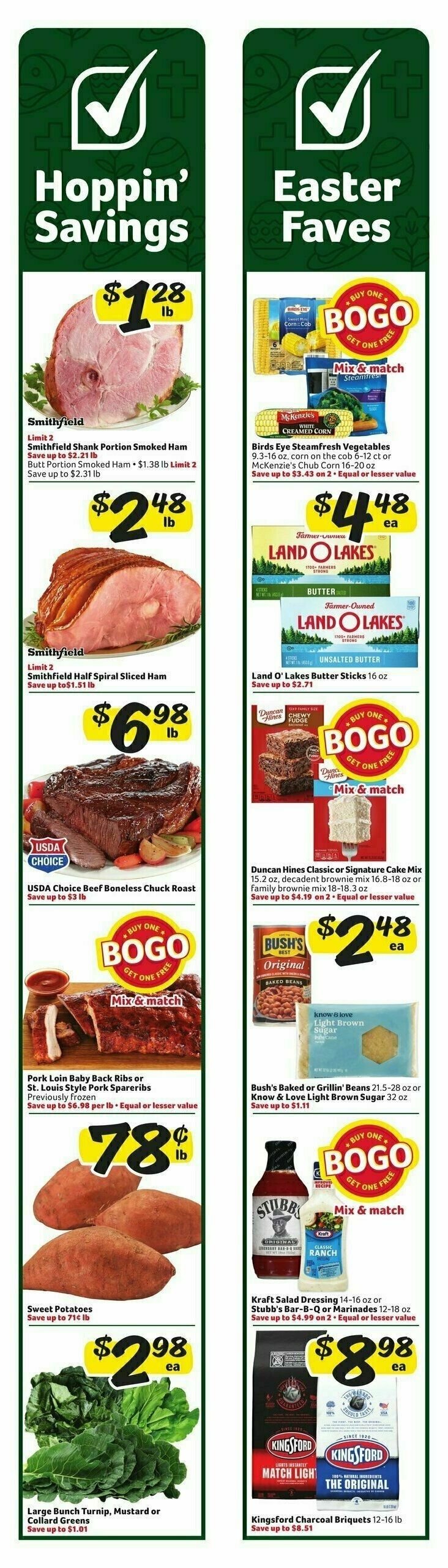 Harveys Supermarkets Weekly Ad from April 16
